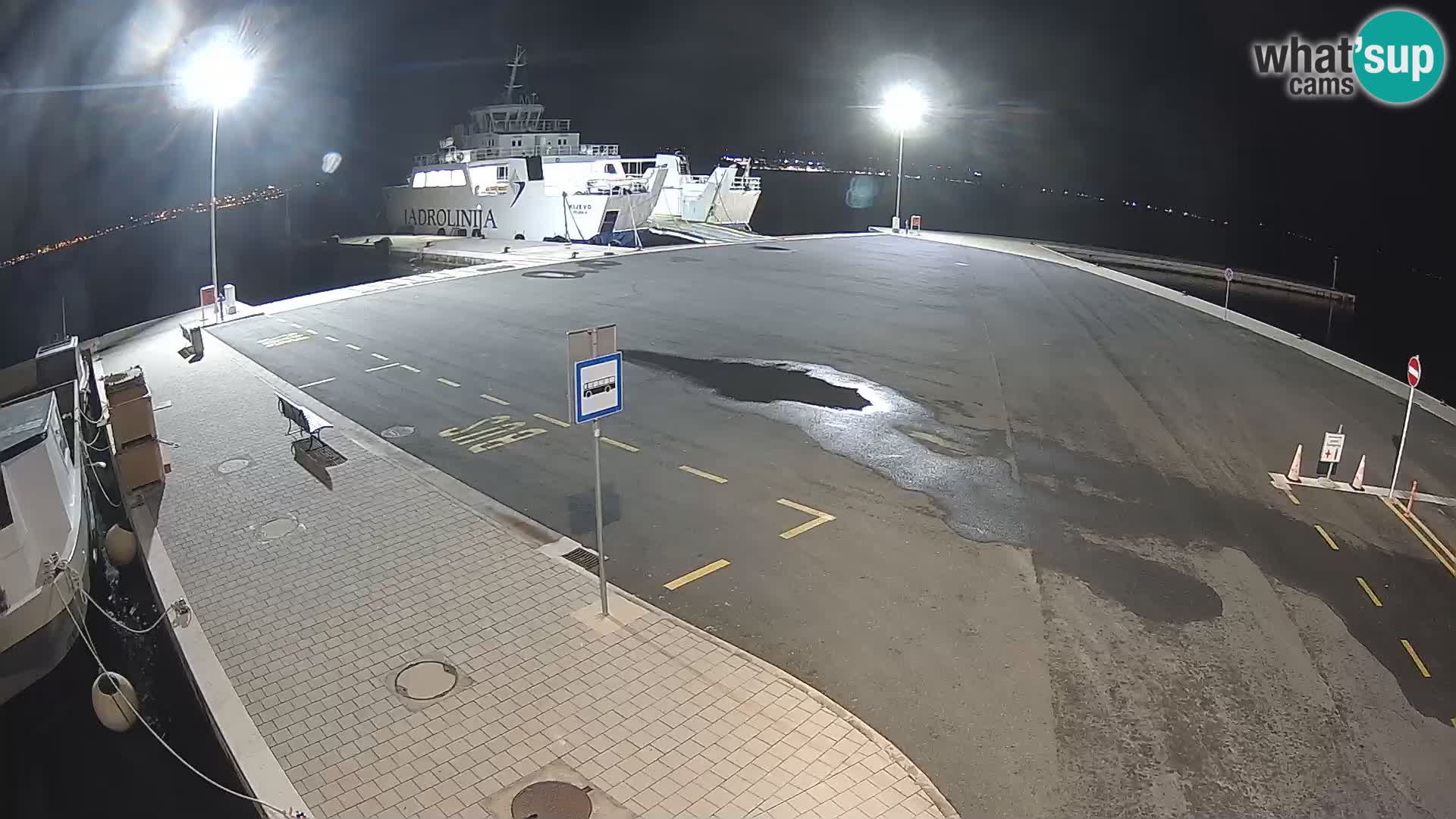 Tkon Live cam – Fähre – Dalmatien – Kroatien