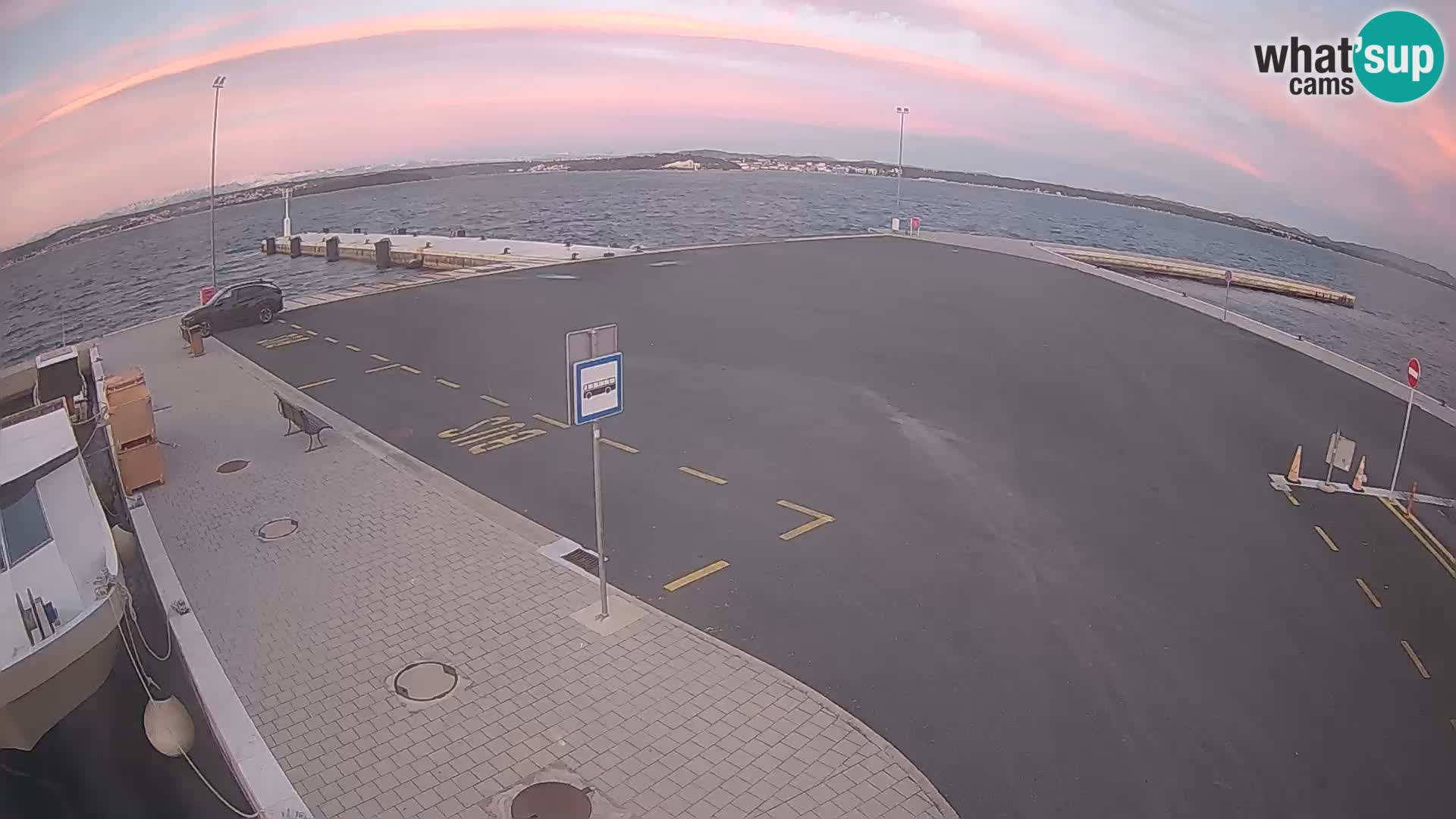 Tkon Live cam – traghetto – Dalmazia – Croazia