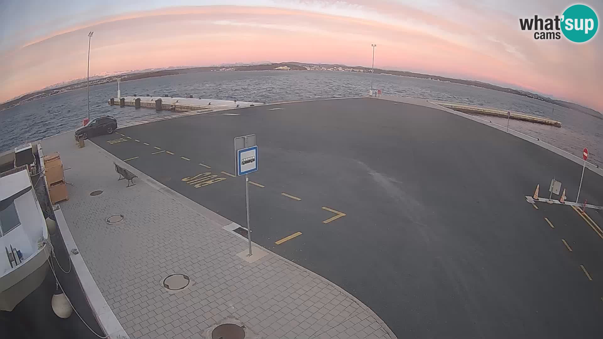 Tkon Live cam – traghetto – Dalmazia – Croazia