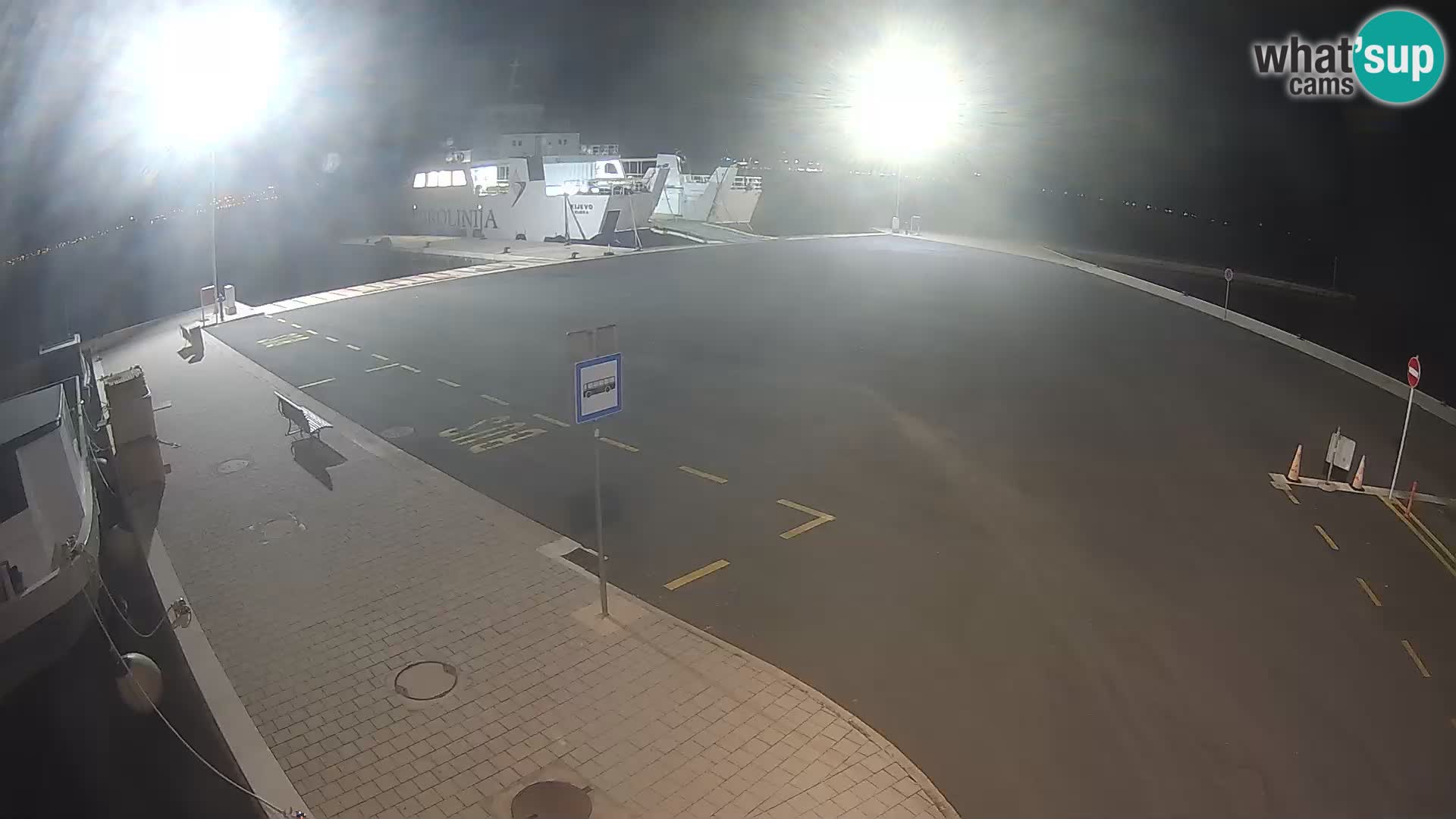 Tkon v živo – trajekt – Dalmacija – Hrvaška