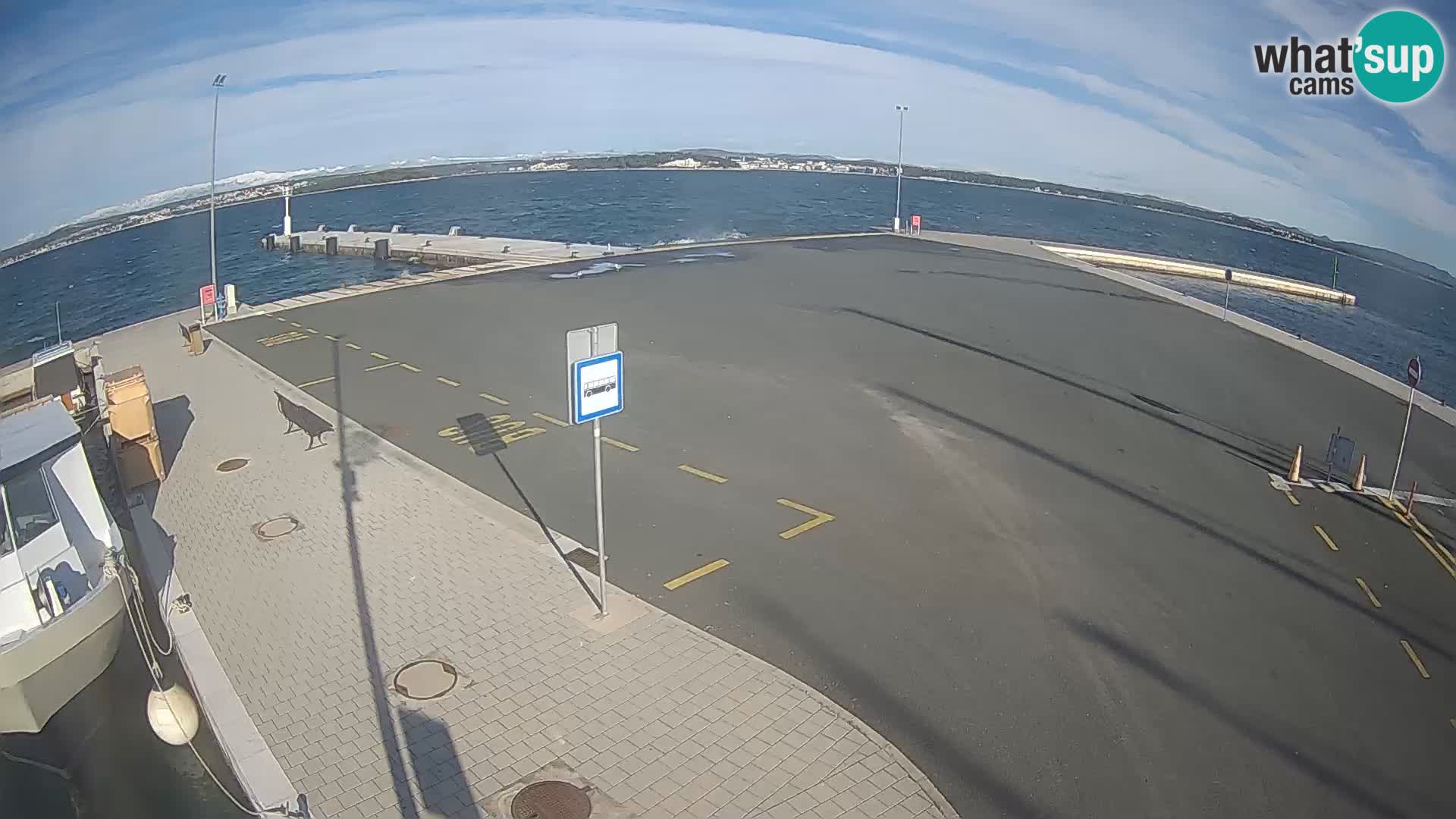 Tkon Live cam – ferry – Dalmatia – Croatia