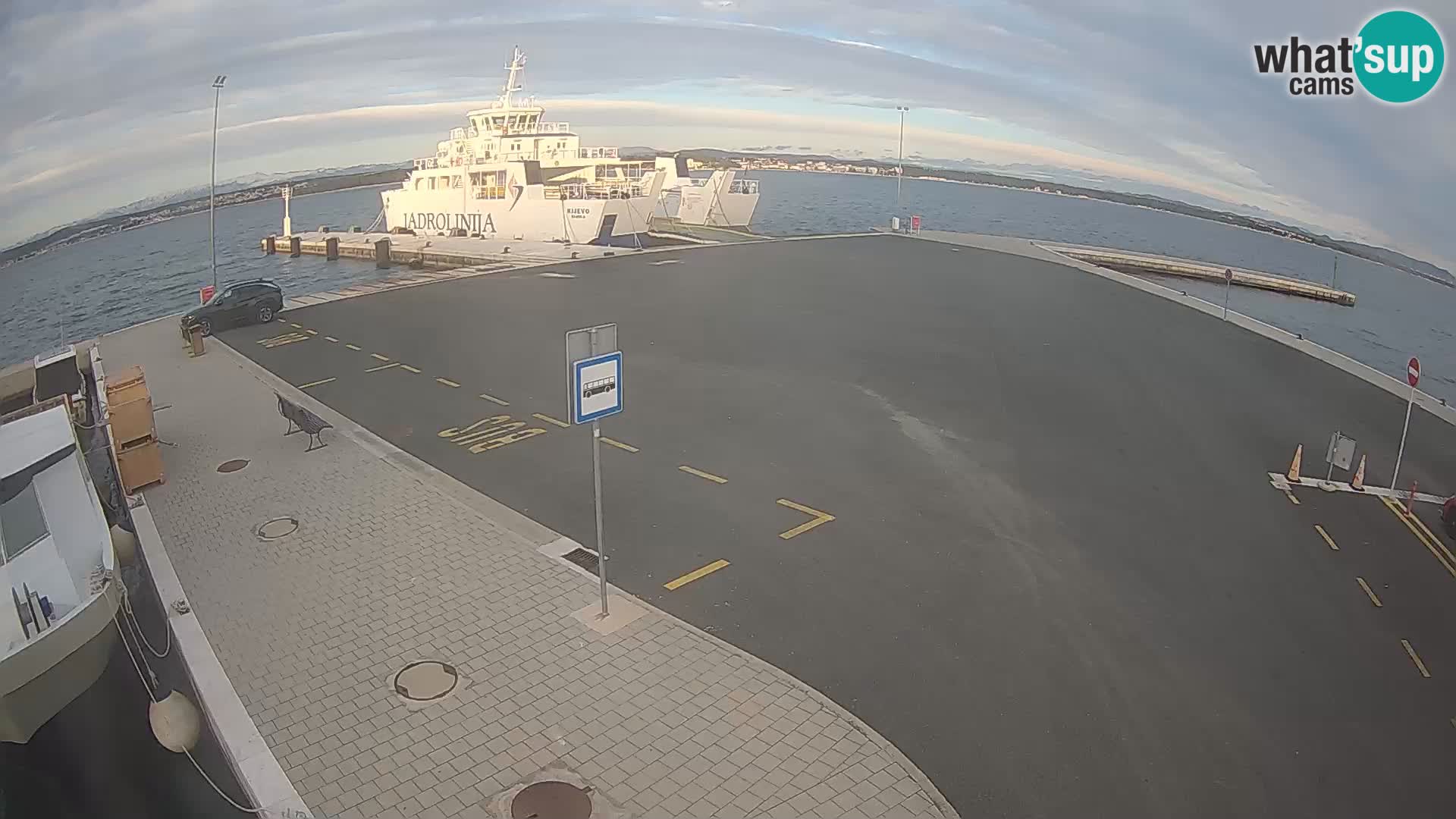 Tkon Live cam – traghetto – Dalmazia – Croazia