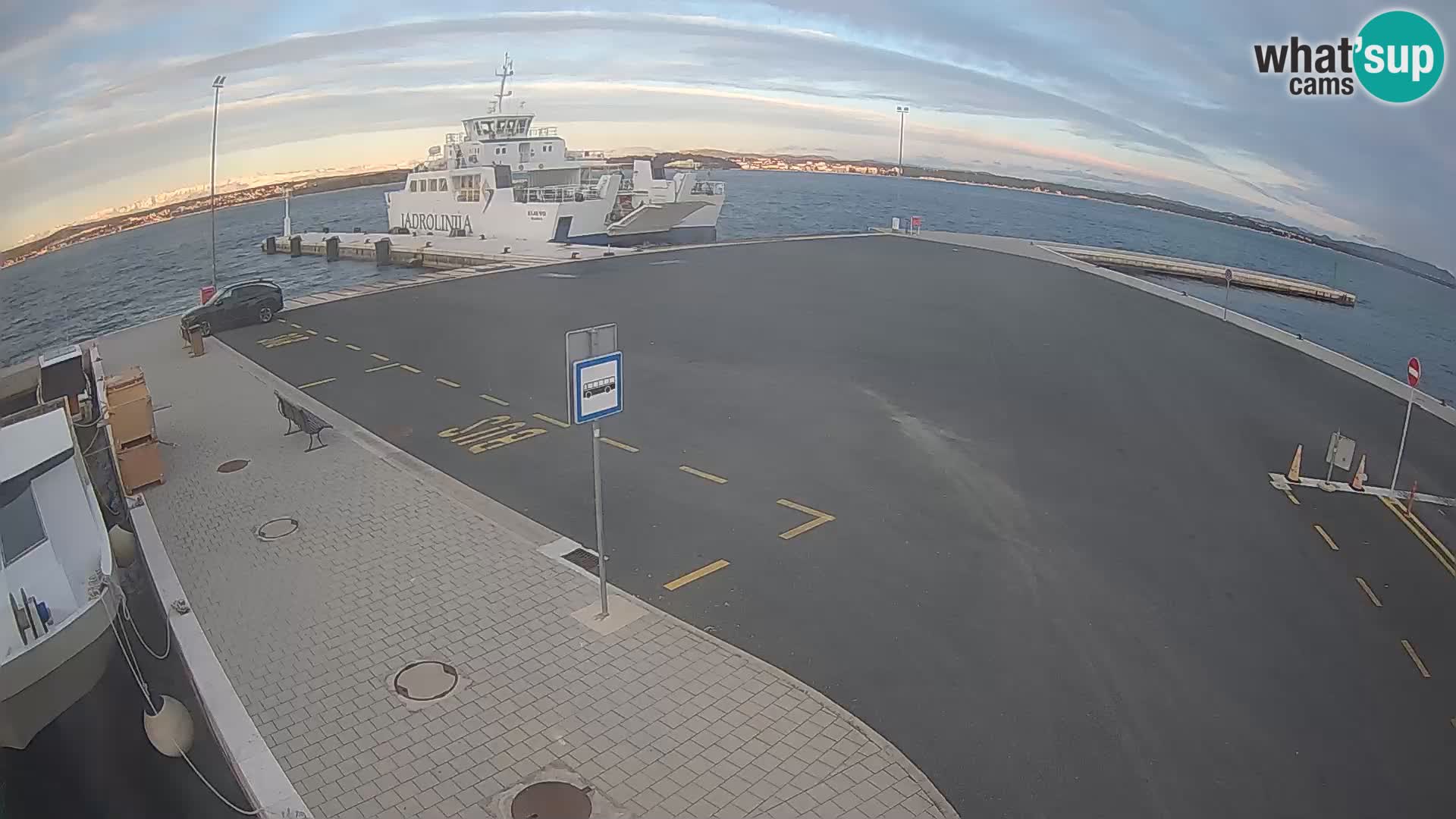 Tkon Live cam – traghetto – Dalmazia – Croazia