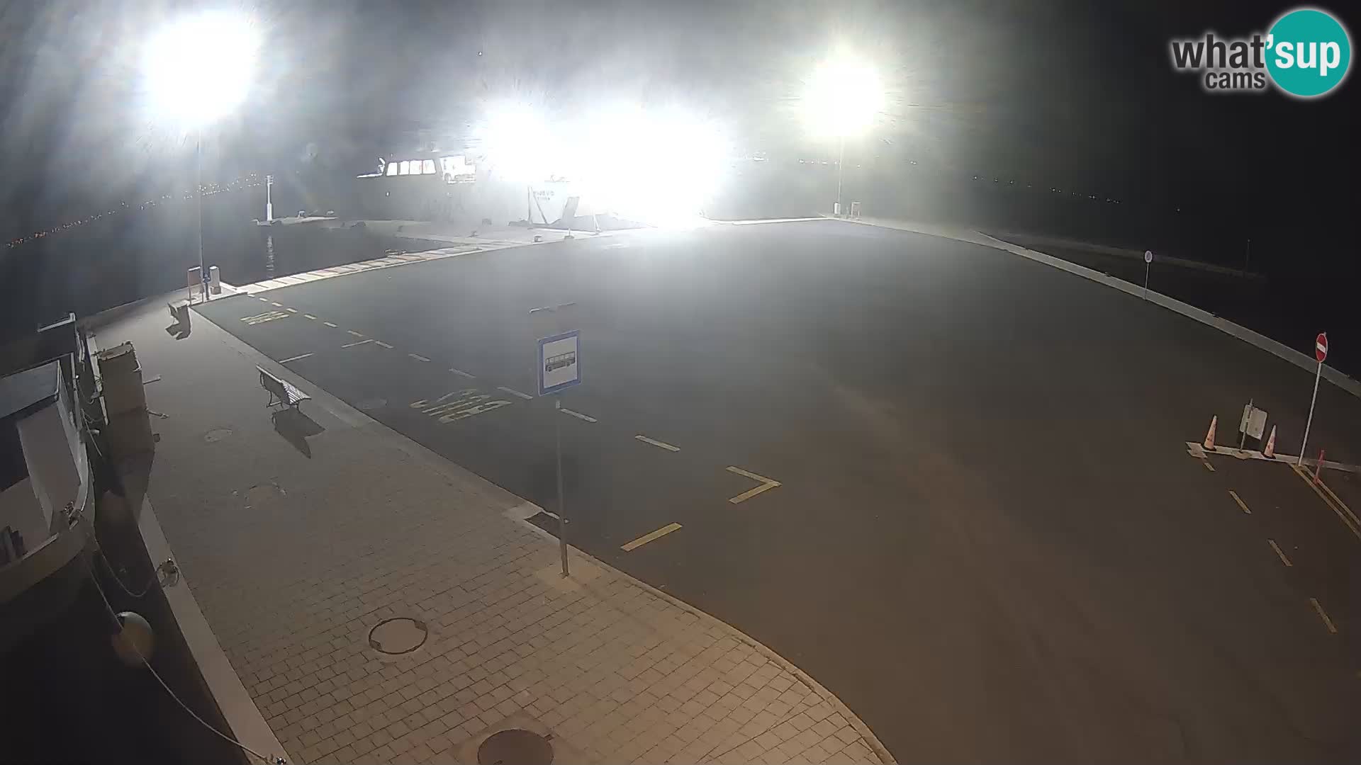 Tkon v živo – trajekt – Dalmacija – Hrvaška