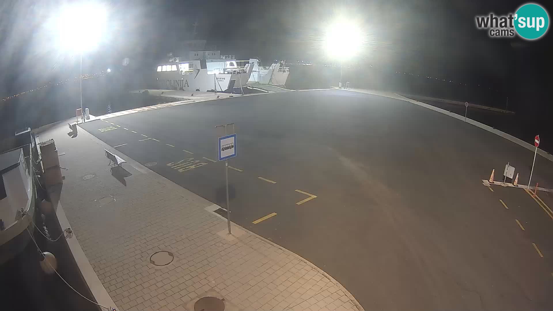 Tkon Live cam – ferry – Dalmatia – Croatia
