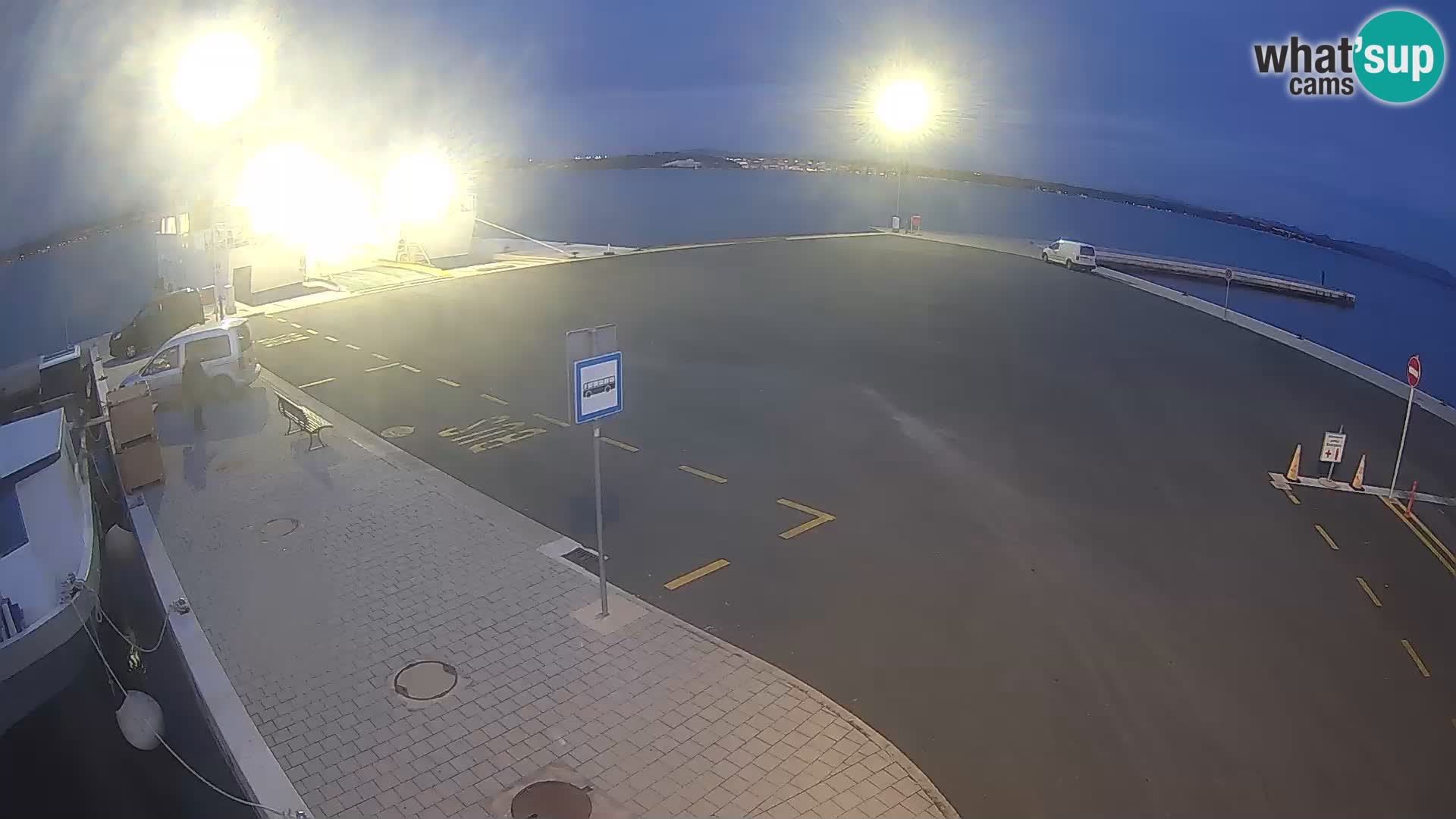 Tkon Live cam – ferry – Dalmatia – Croatia