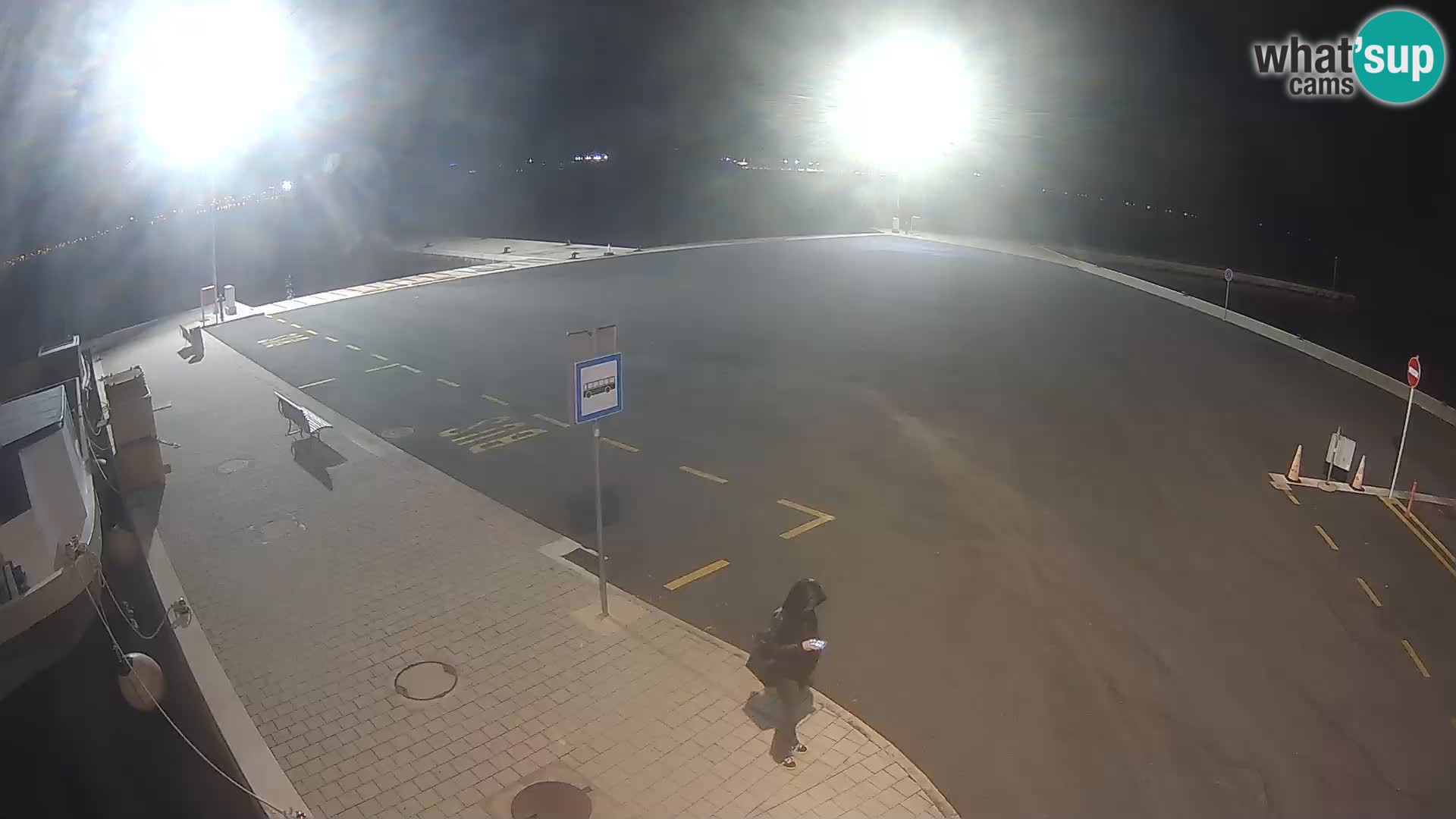 Tkon Live cam – ferry – Dalmatie – Croatie