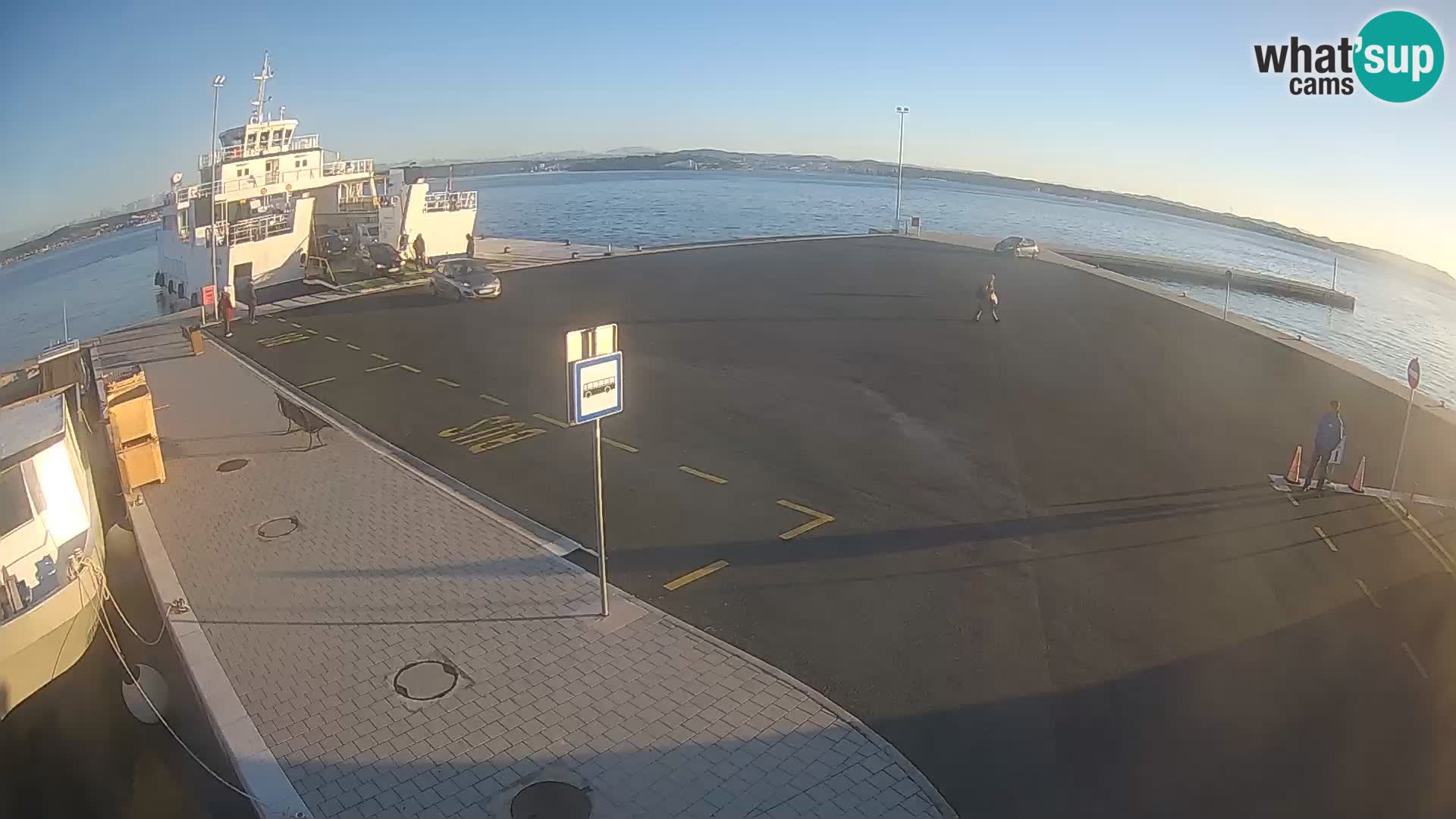 Tkon Live cam – traghetto – Dalmazia – Croazia