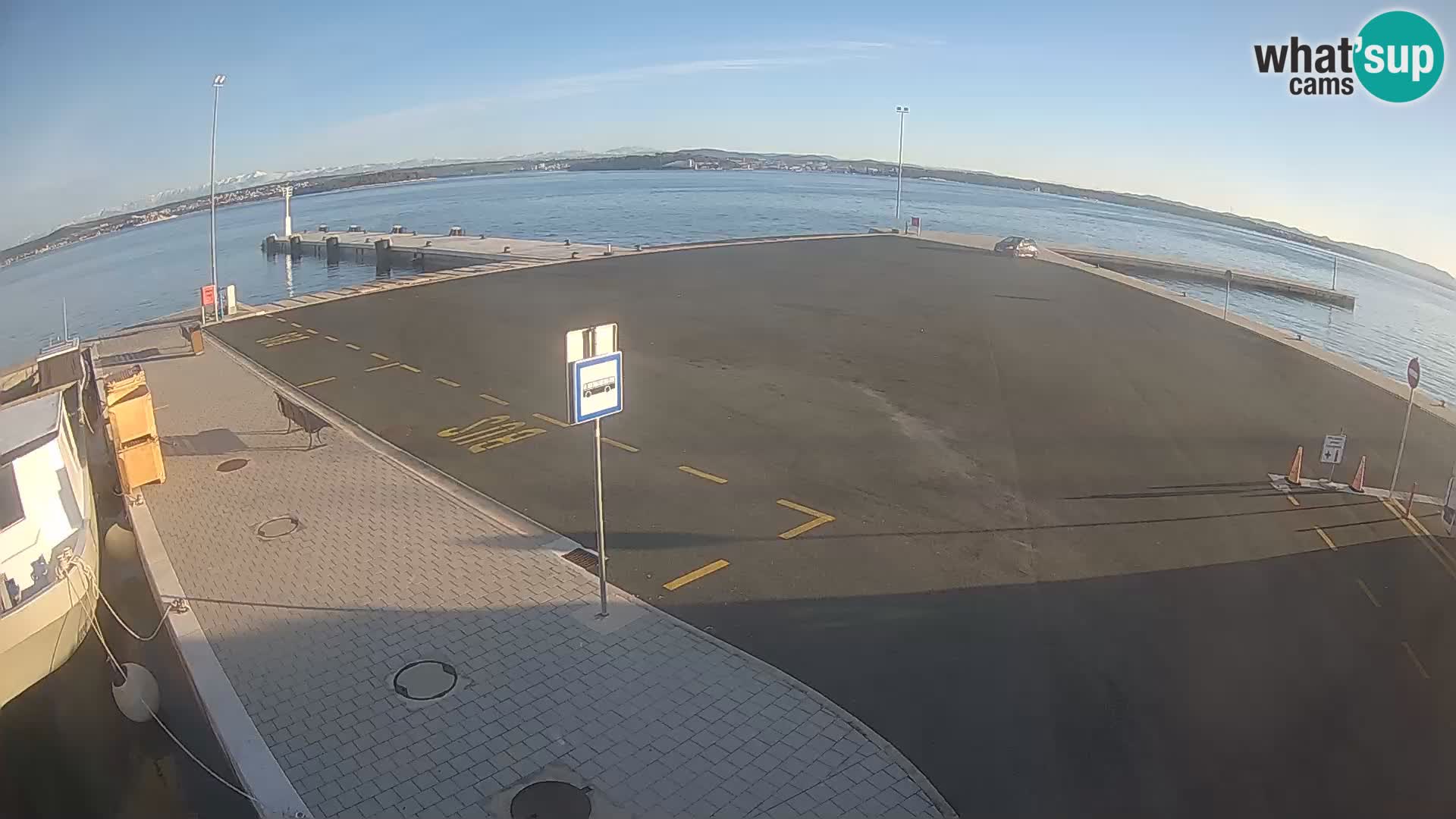 Tkon Live cam – Fähre – Dalmatien – Kroatien