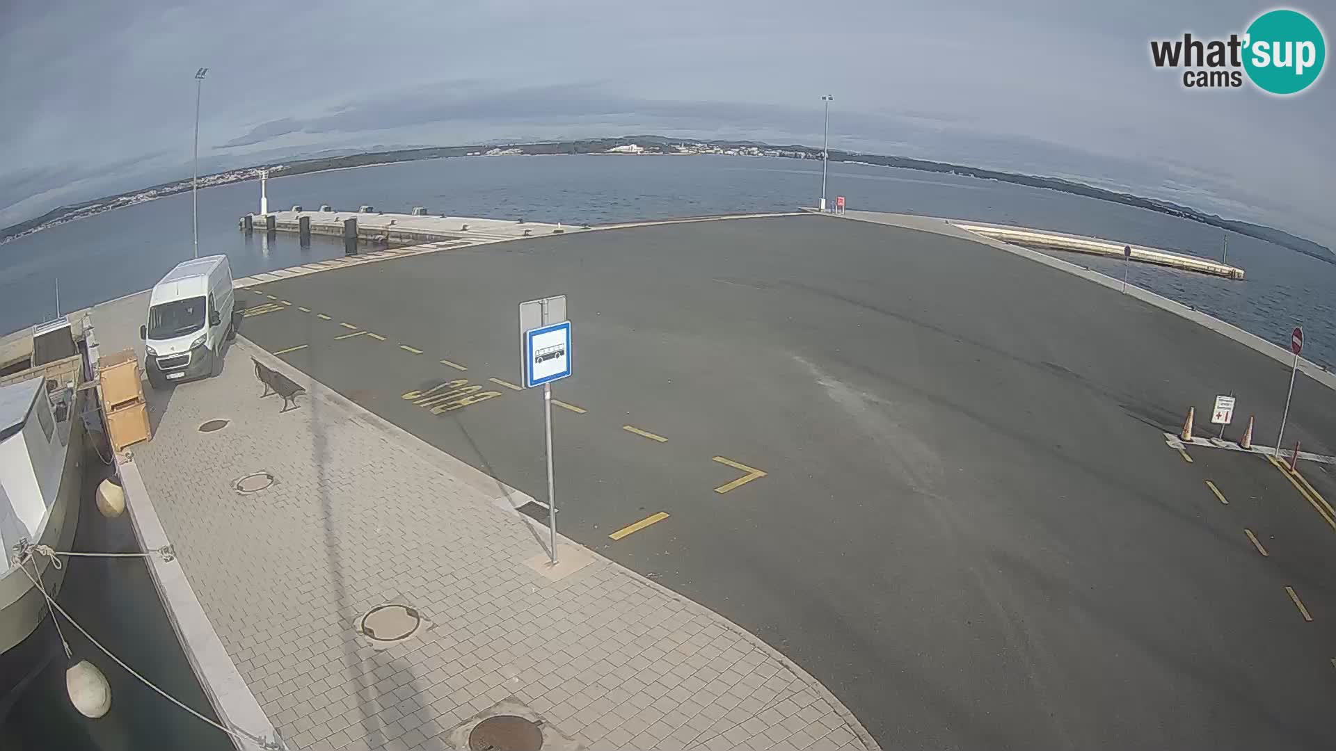 Tkon Live cam – ferry – Dalmatia – Croatia