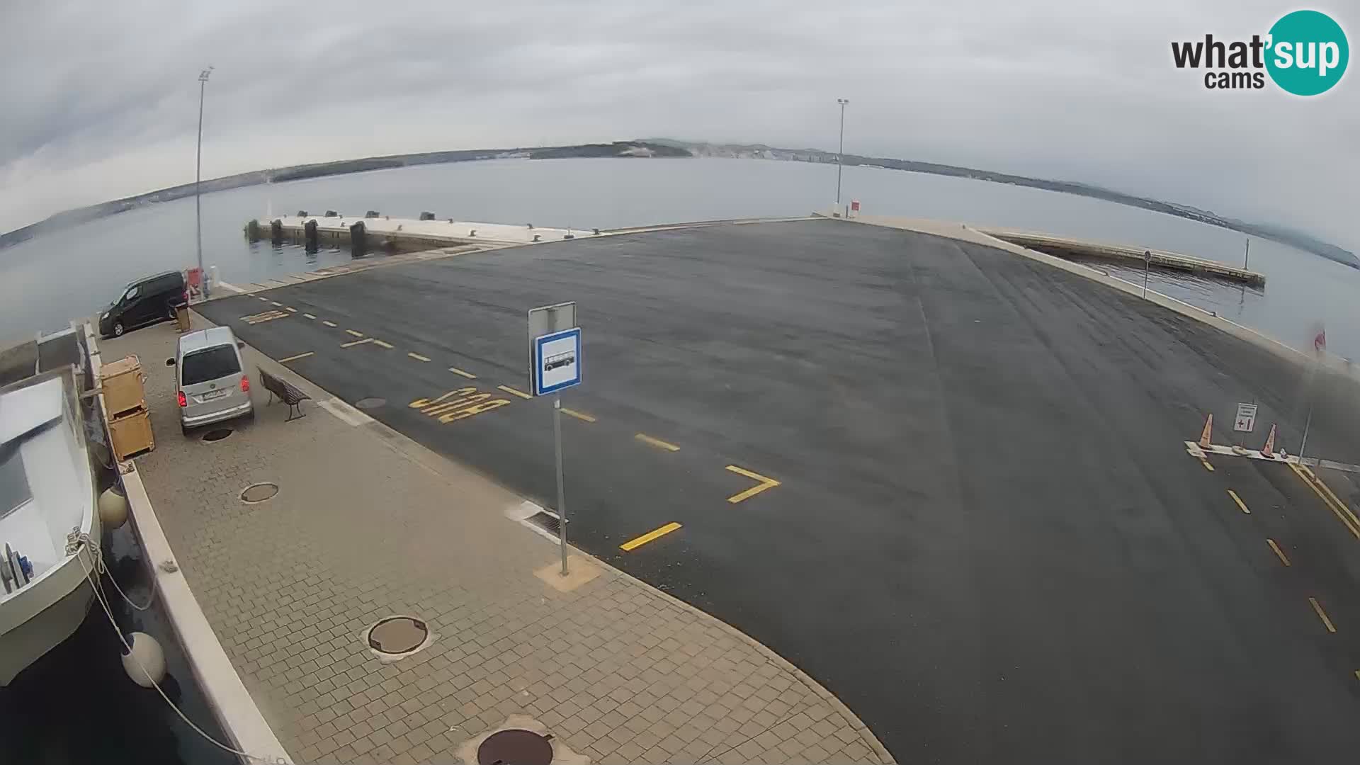 Tkon Live cam – ferry – Dalmatie – Croatie