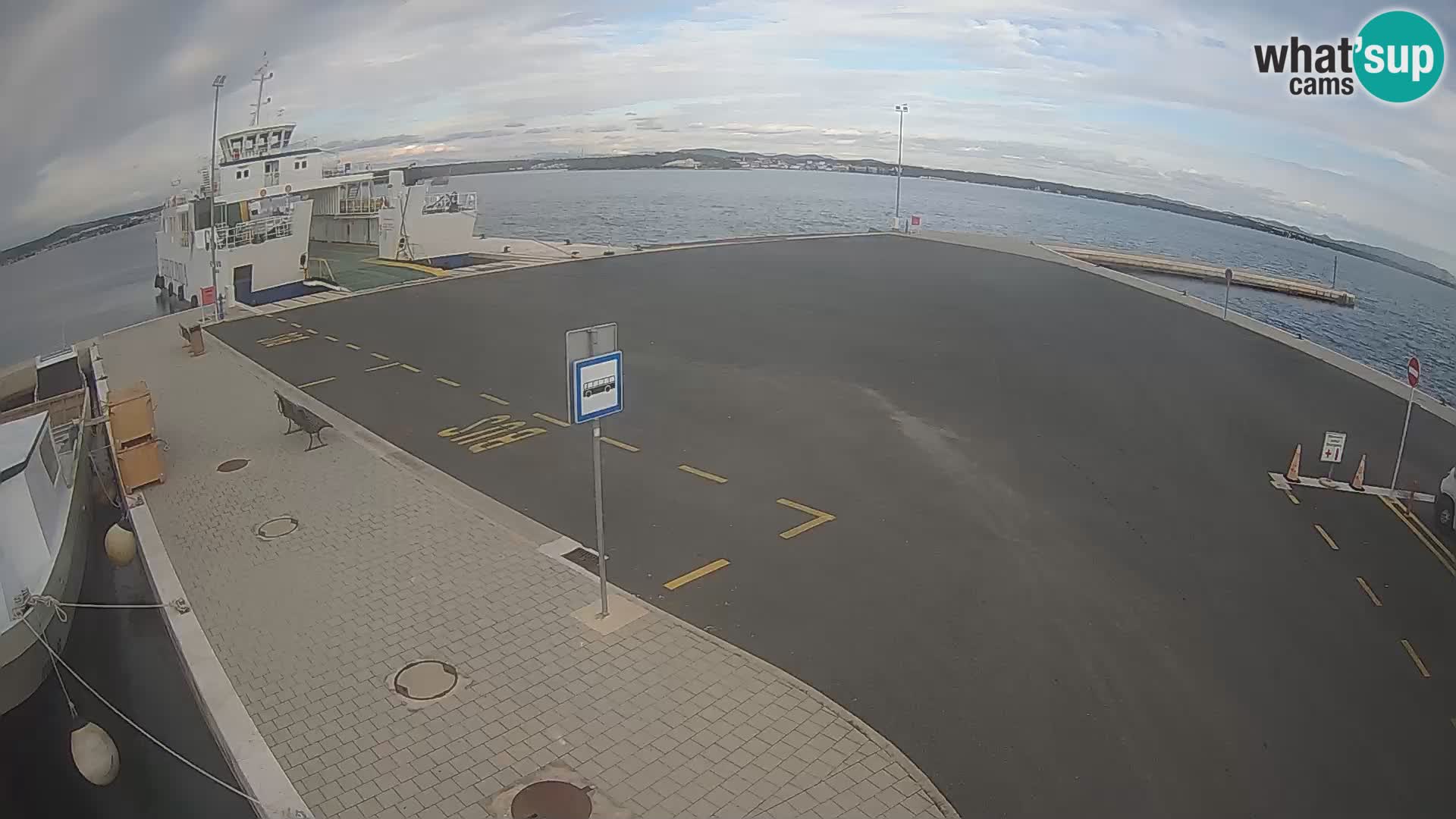 Tkon camera en vivo – Transportar – Dalmacia – Croacia