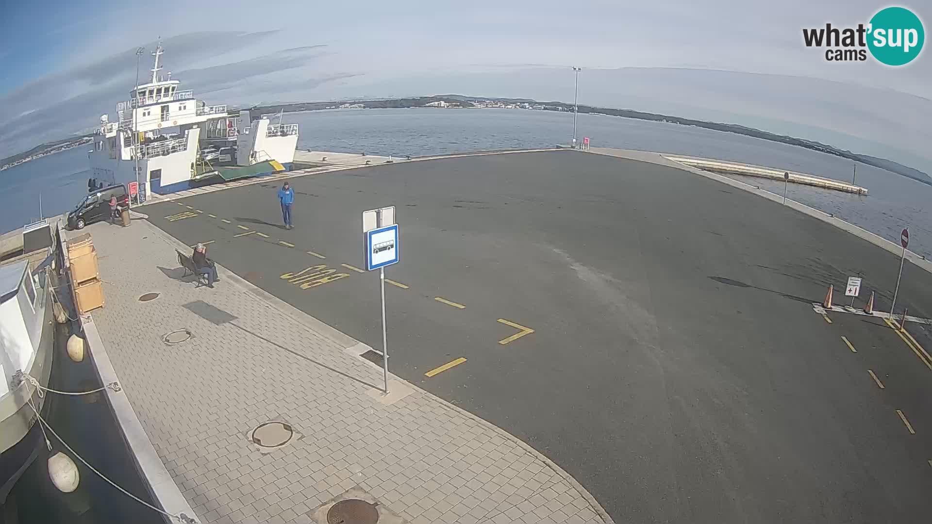 Tkon camera en vivo – Transportar – Dalmacia – Croacia