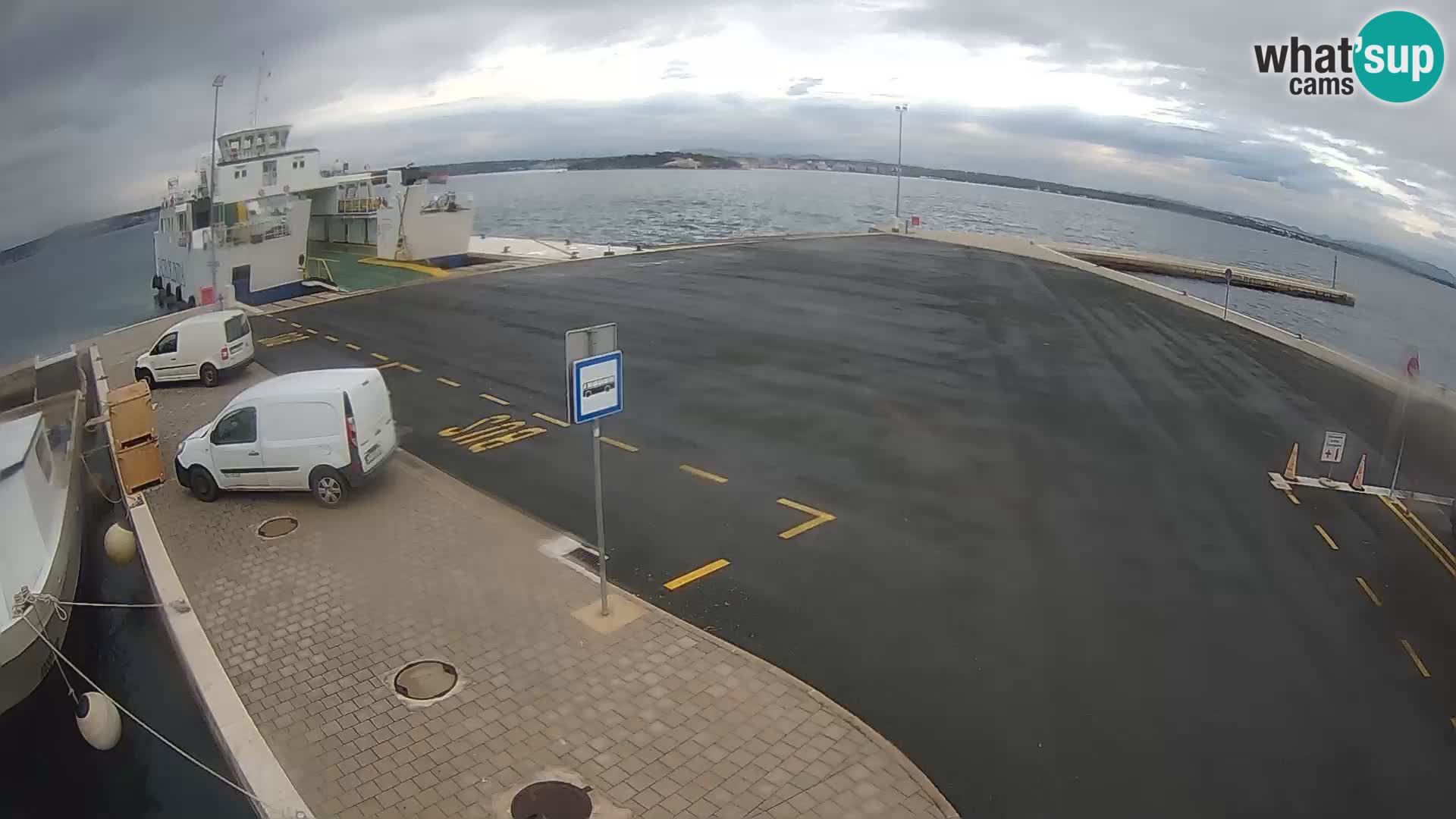 Tkon Live cam – Fähre – Dalmatien – Kroatien