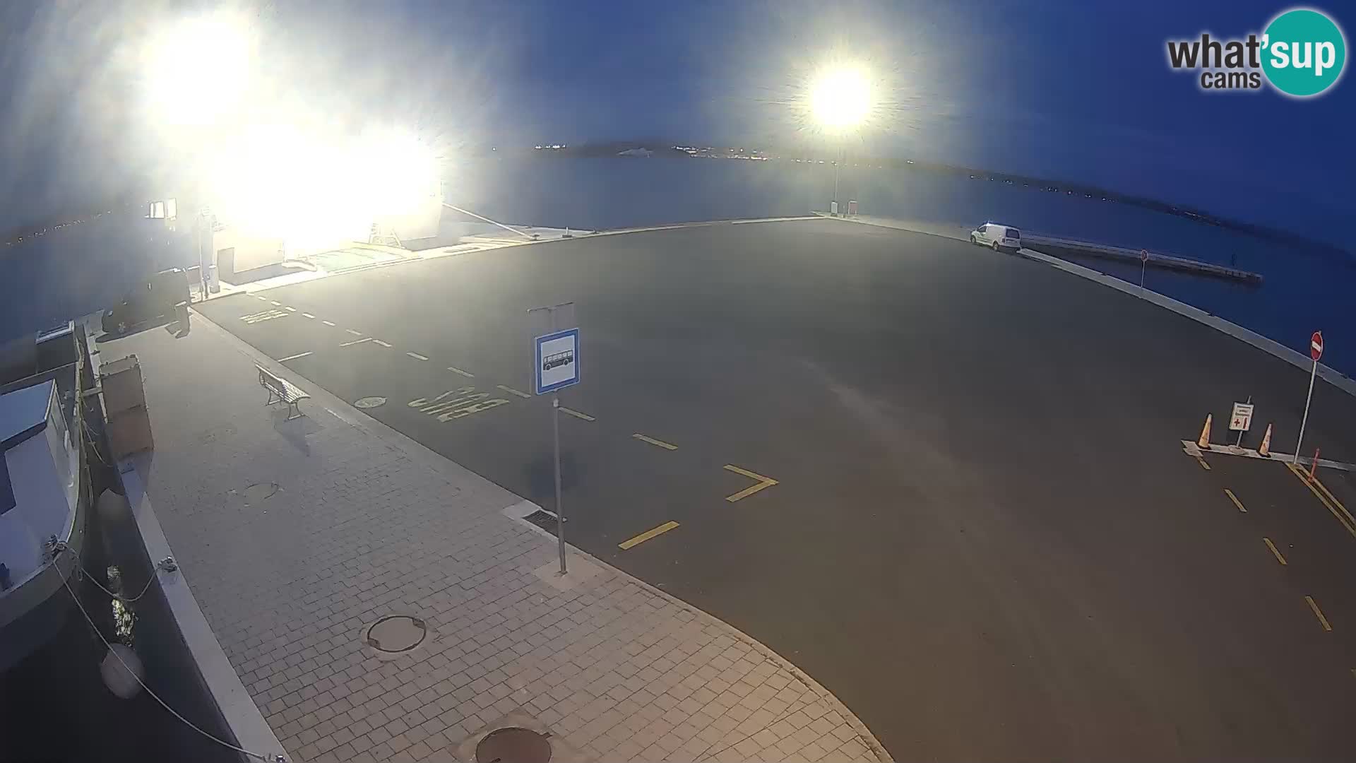 Tkon Live cam – ferry – Dalmatia – Croatia