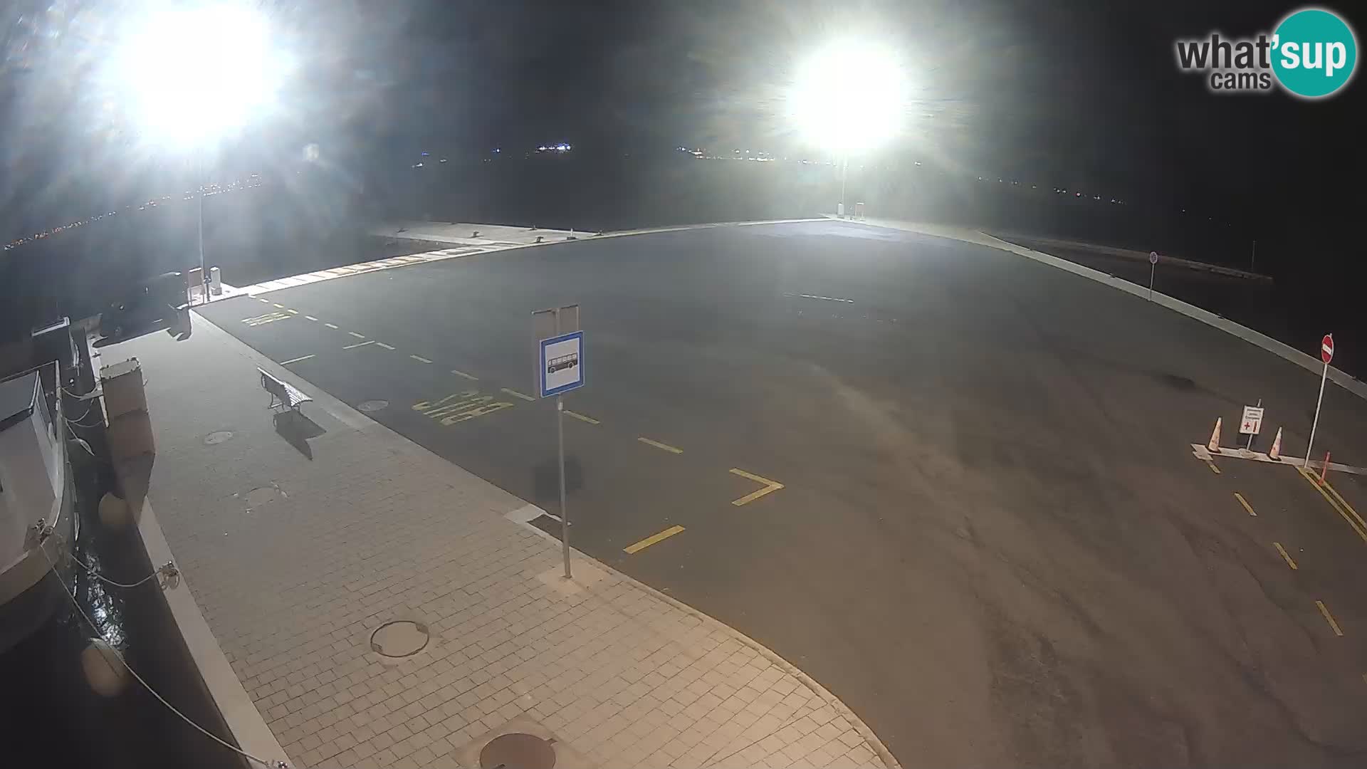 Tkon Live cam – ferry – Dalmatie – Croatie