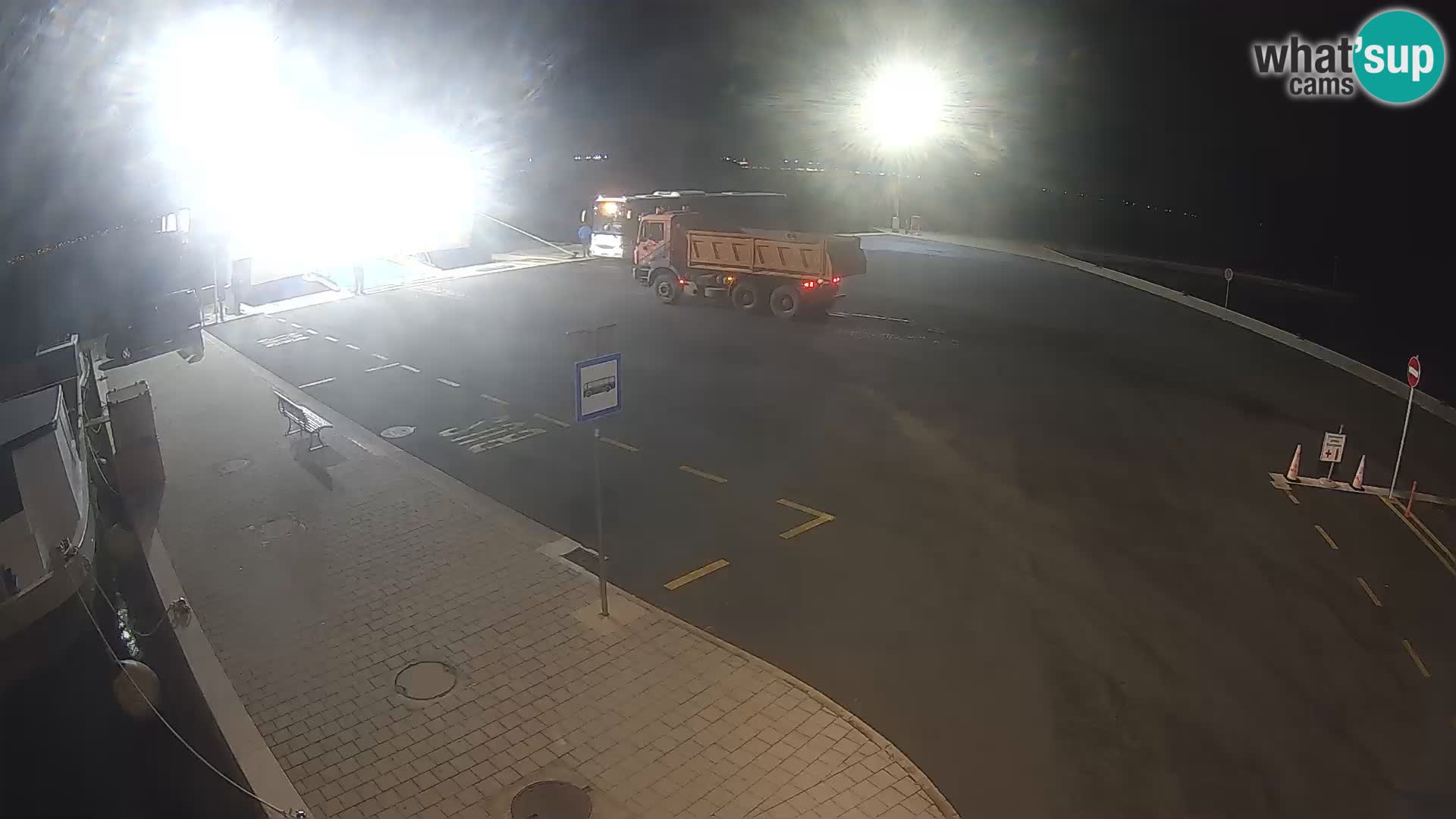 Tkon Live cam – ferry – Dalmatie – Croatie