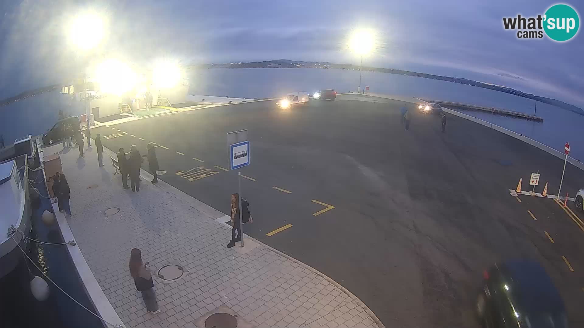 Tkon Live cam – traghetto – Dalmazia – Croazia