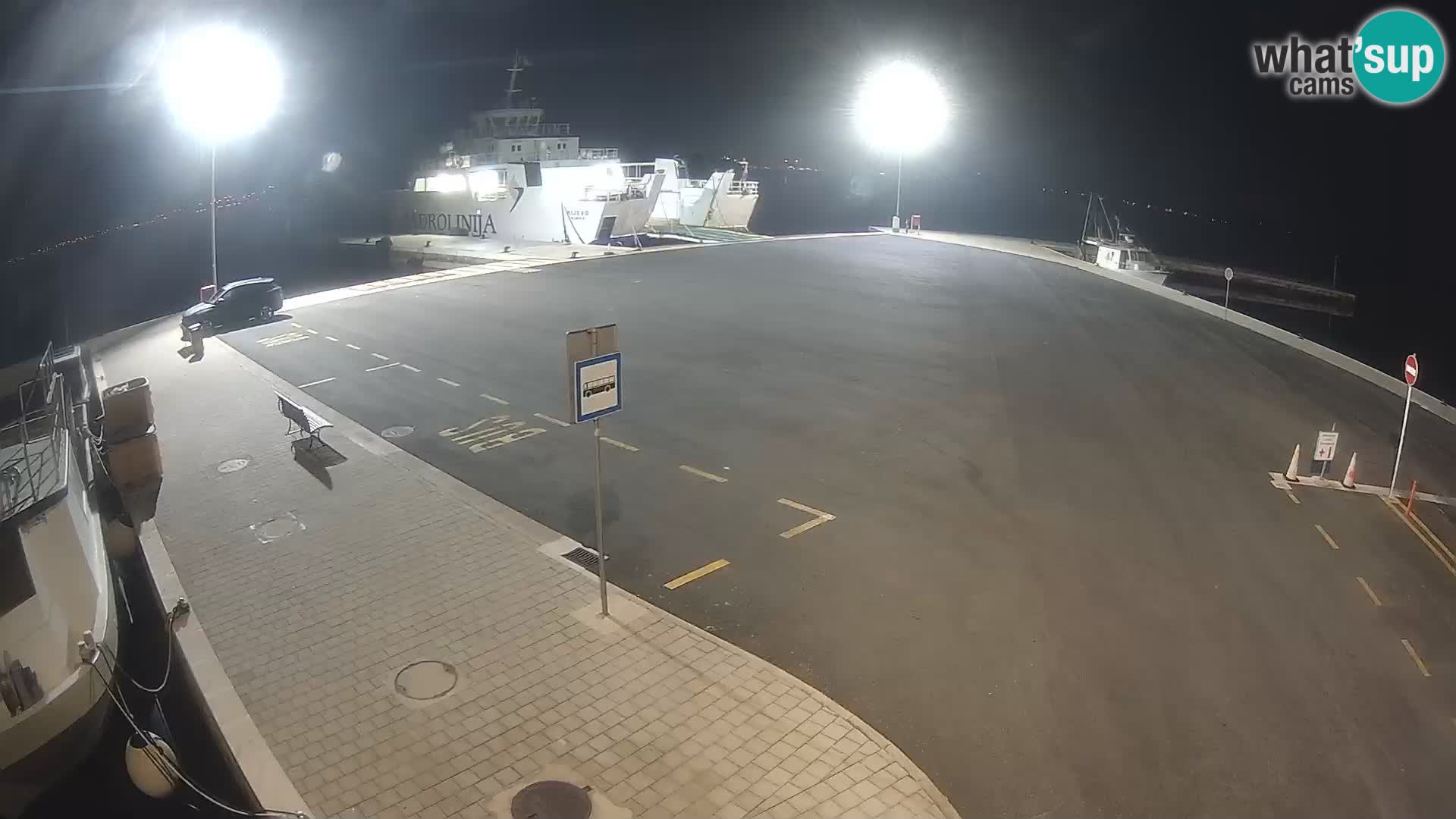 Tkon Live cam – ferry – Dalmatia – Croatia