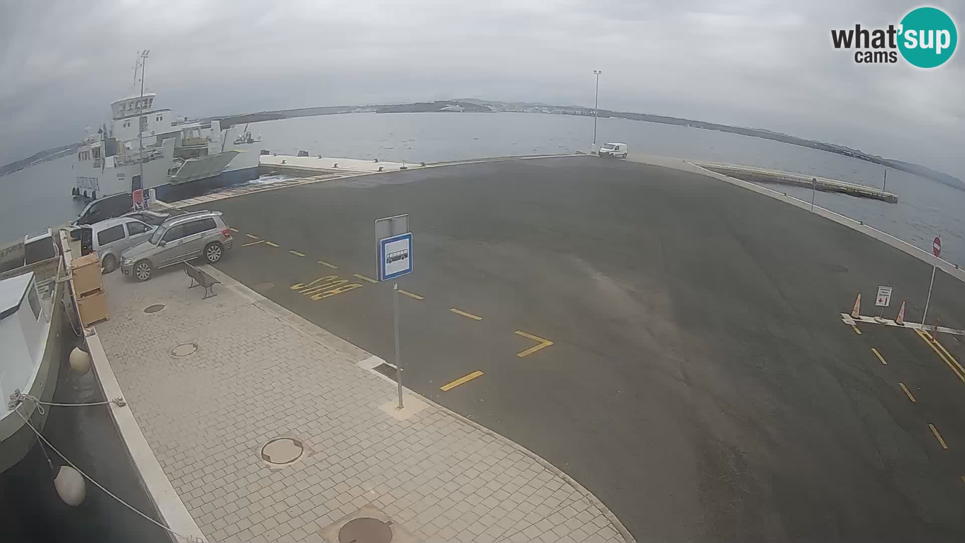 Tkon Live cam – ferry – Dalmatia – Croatia