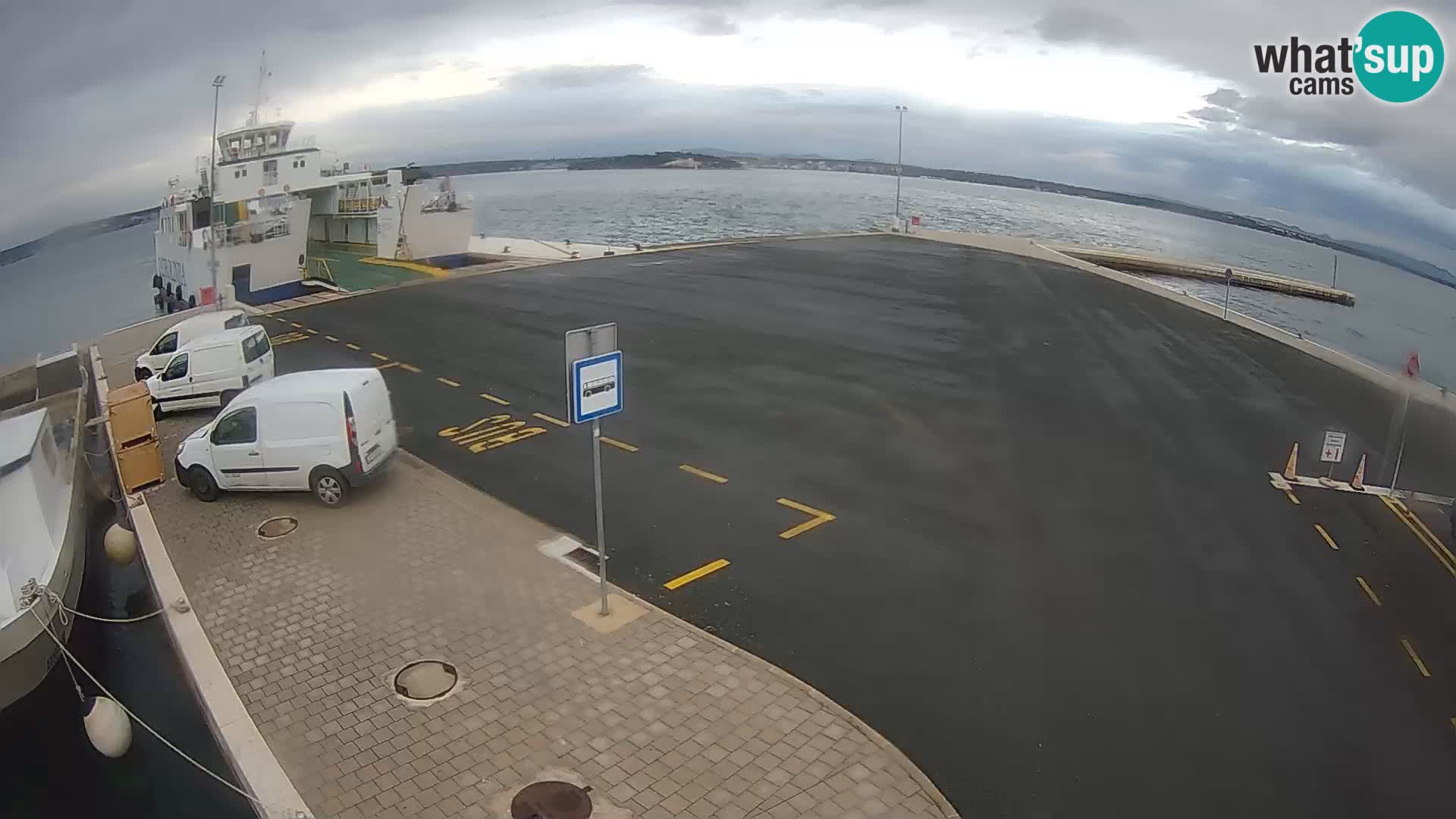 Tkon Live cam – Fähre – Dalmatien – Kroatien