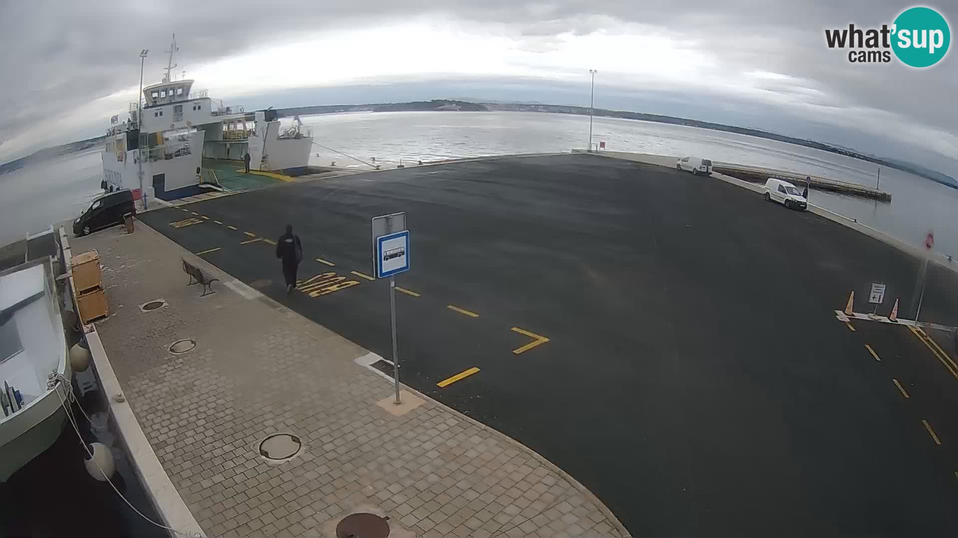 Tkon Live cam – ferry – Dalmatia – Croatia