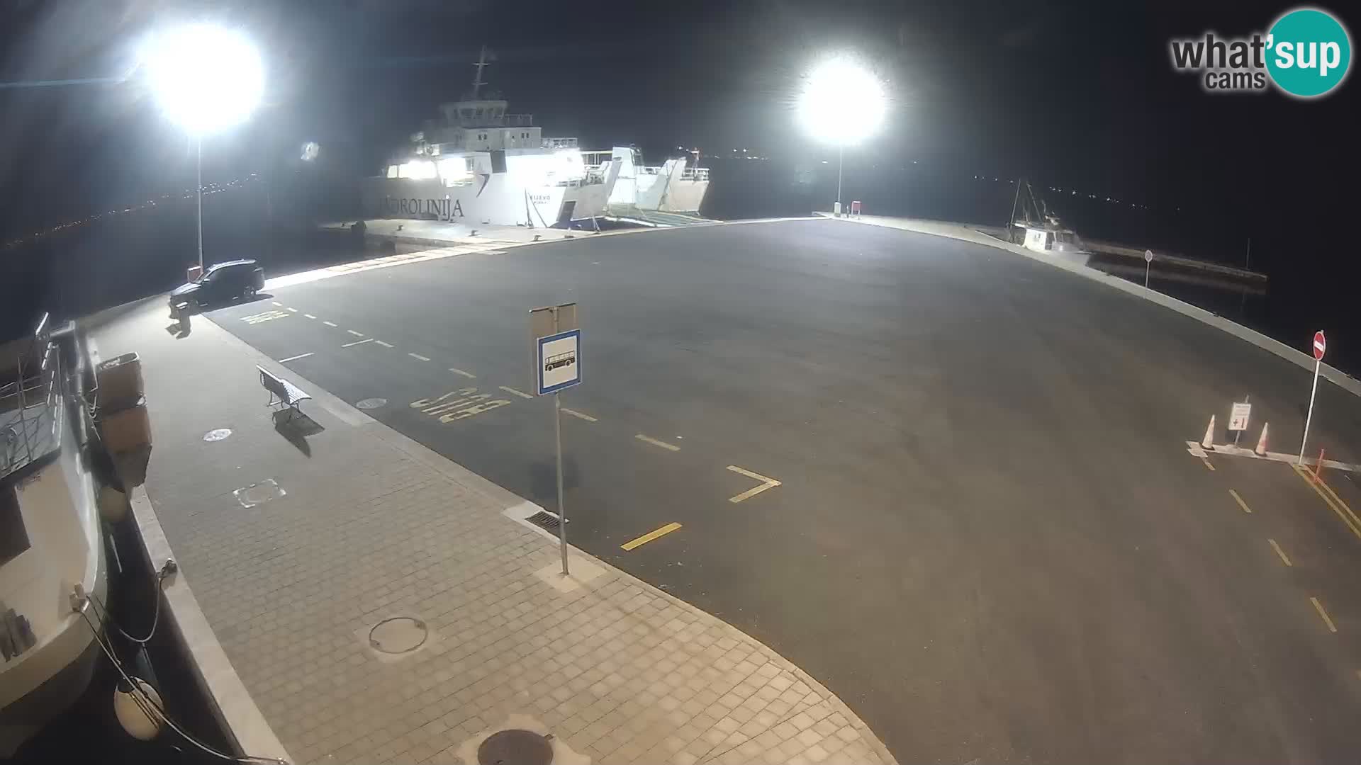 Tkon Live cam – ferry – Dalmatia – Croatia