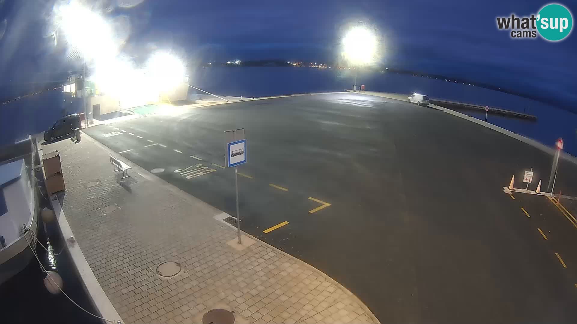 Tkon Live cam – ferry – Dalmatia – Croatia