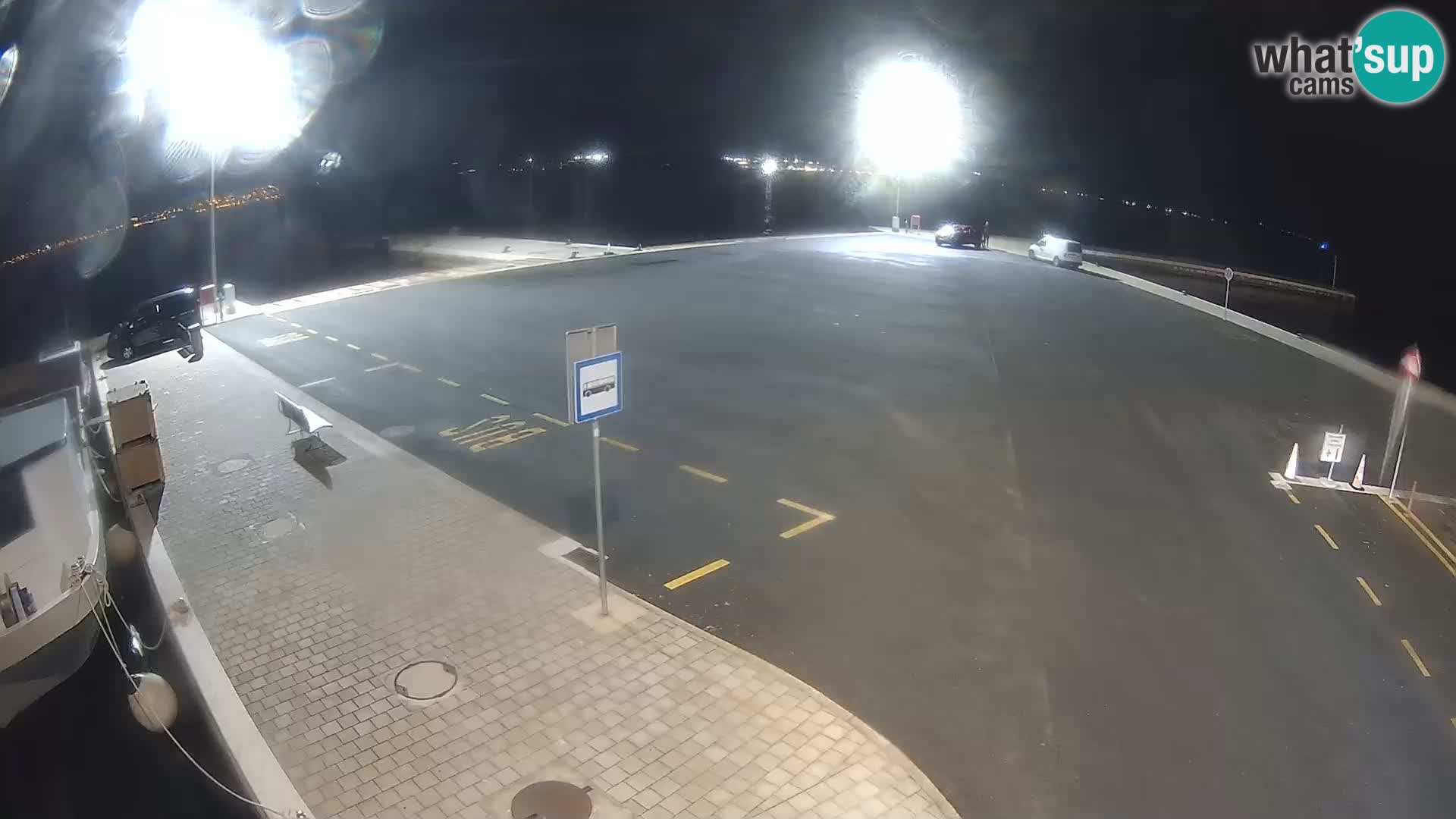 Tkon Live cam – ferry – Dalmatie – Croatie