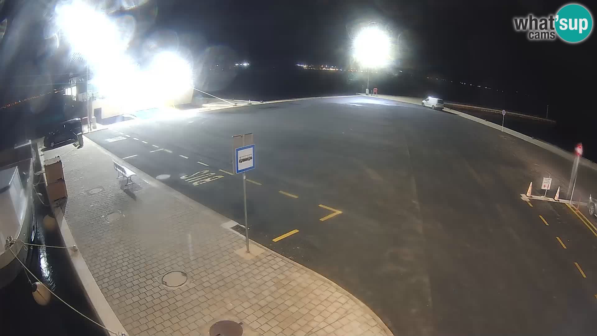 Tkon Live cam – ferry – Dalmatie – Croatie