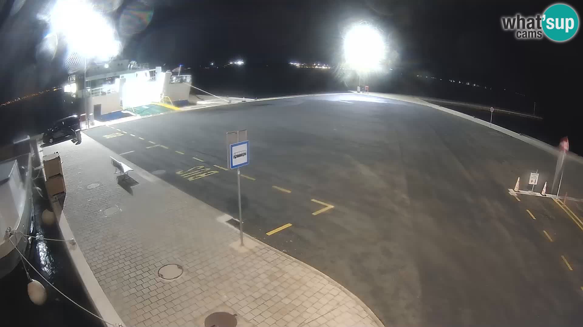 Tkon v živo – trajekt – Dalmacija – Hrvaška