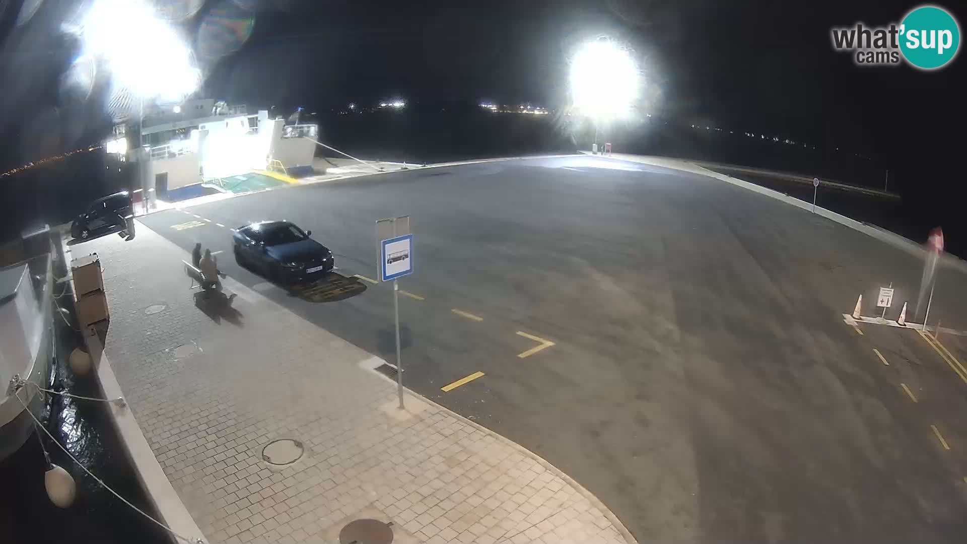 Tkon v živo – trajekt – Dalmacija – Hrvaška