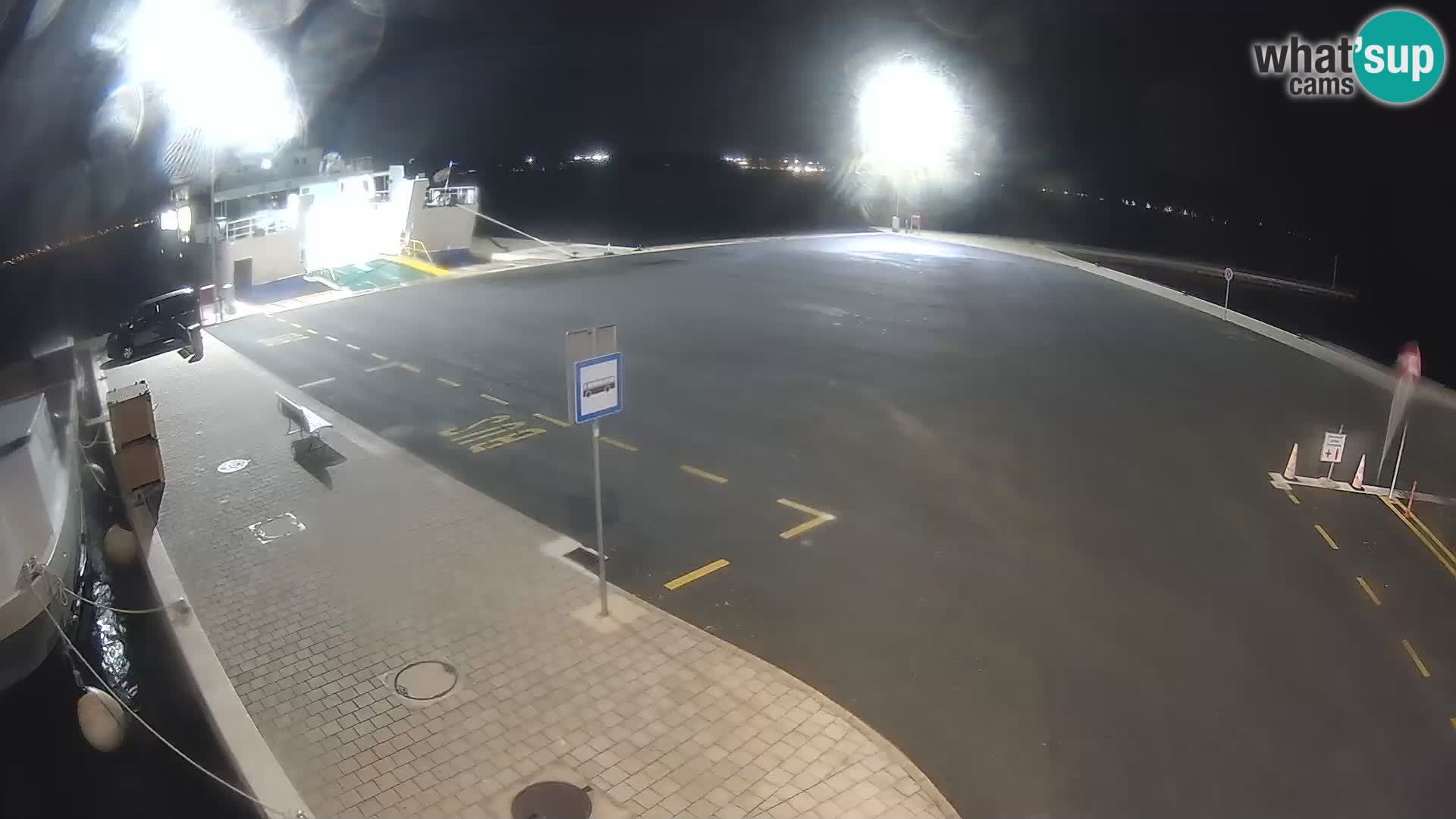 Tkon Live cam – ferry – Dalmatie – Croatie