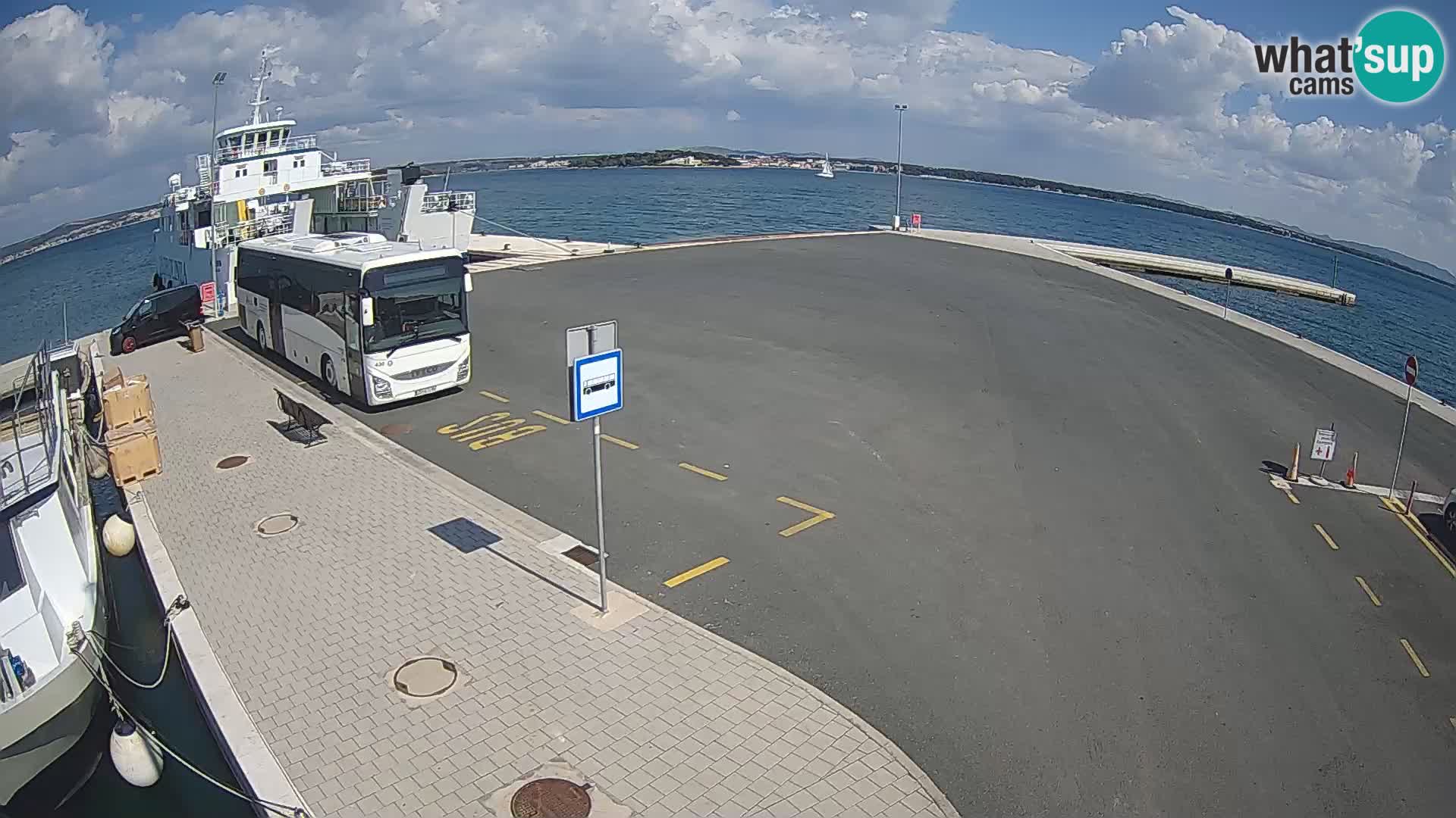 Tkon Live cam – Fähre – Dalmatien – Kroatien