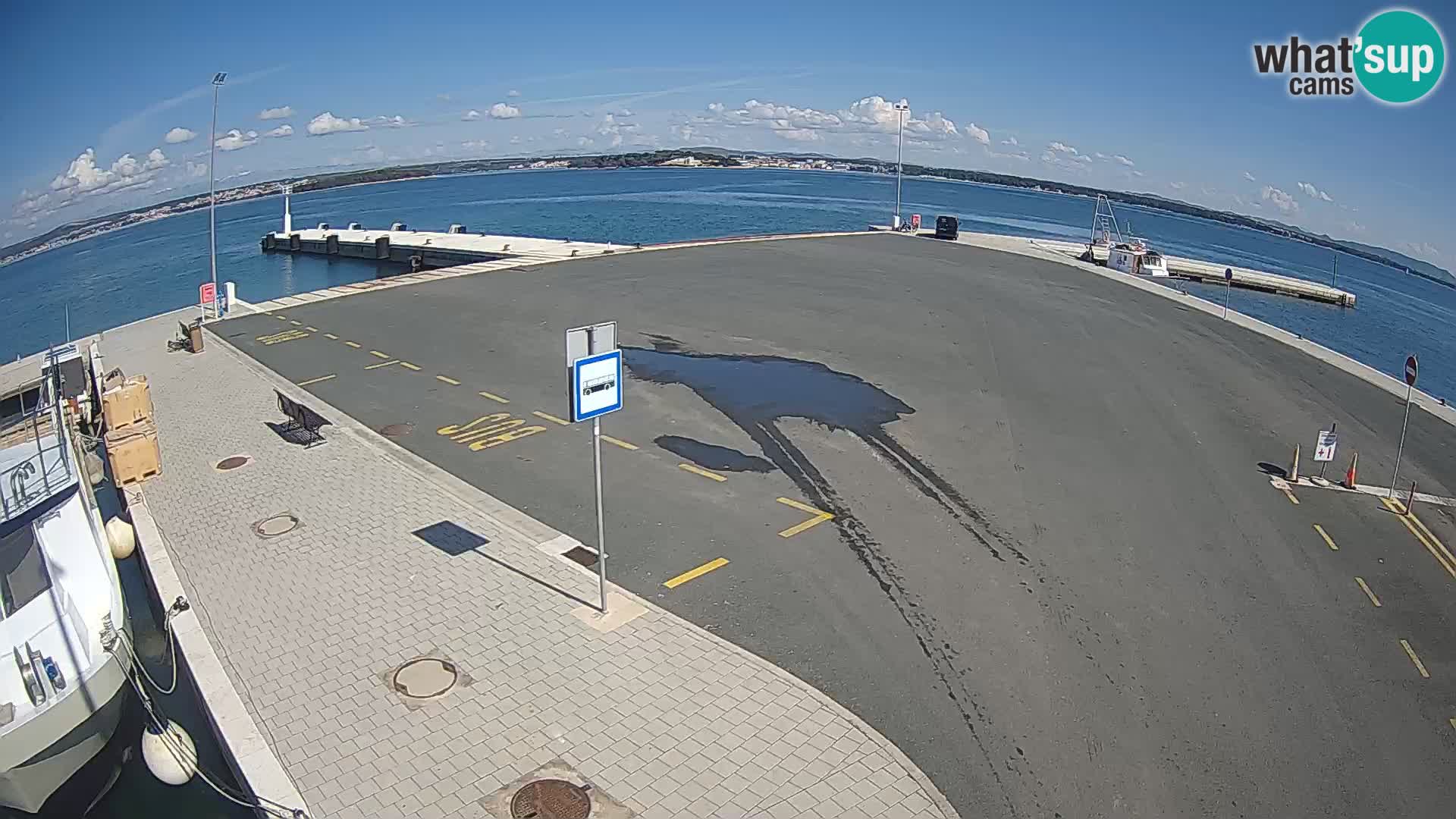 Tkon camera en vivo – Transportar – Dalmacia – Croacia