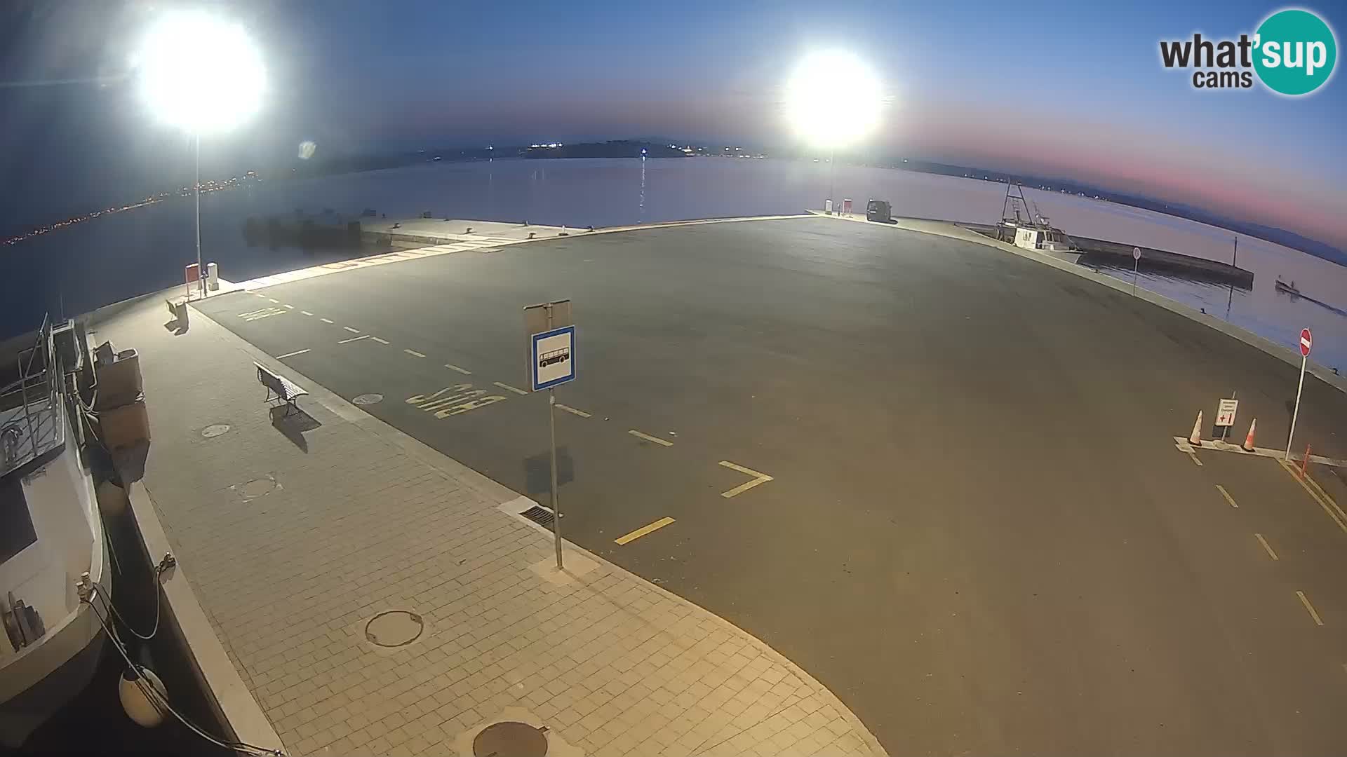 Tkon Live cam – ferry – Dalmatia – Croatia