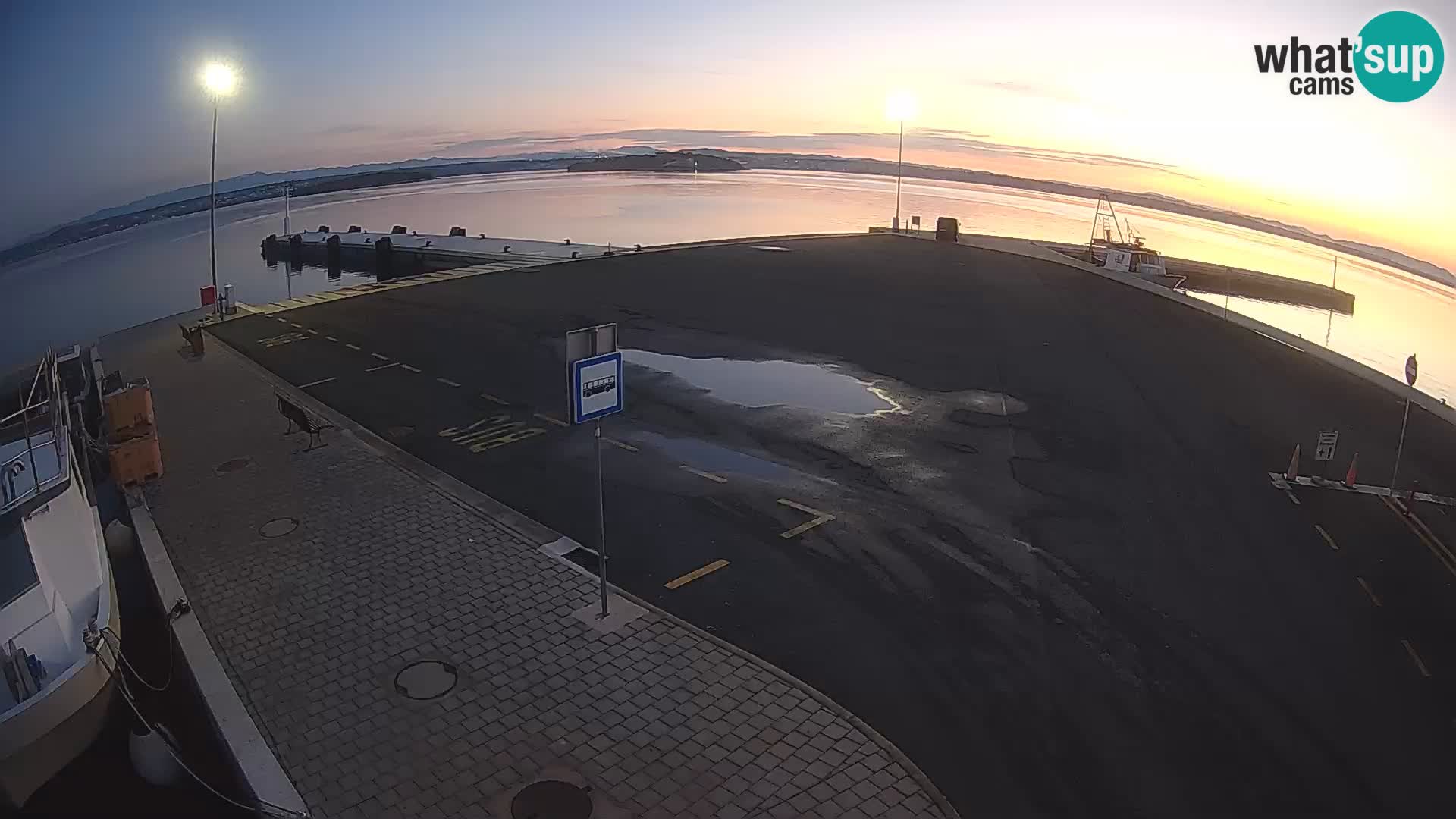 Tkon Live cam – ferry – Dalmatia – Croatia