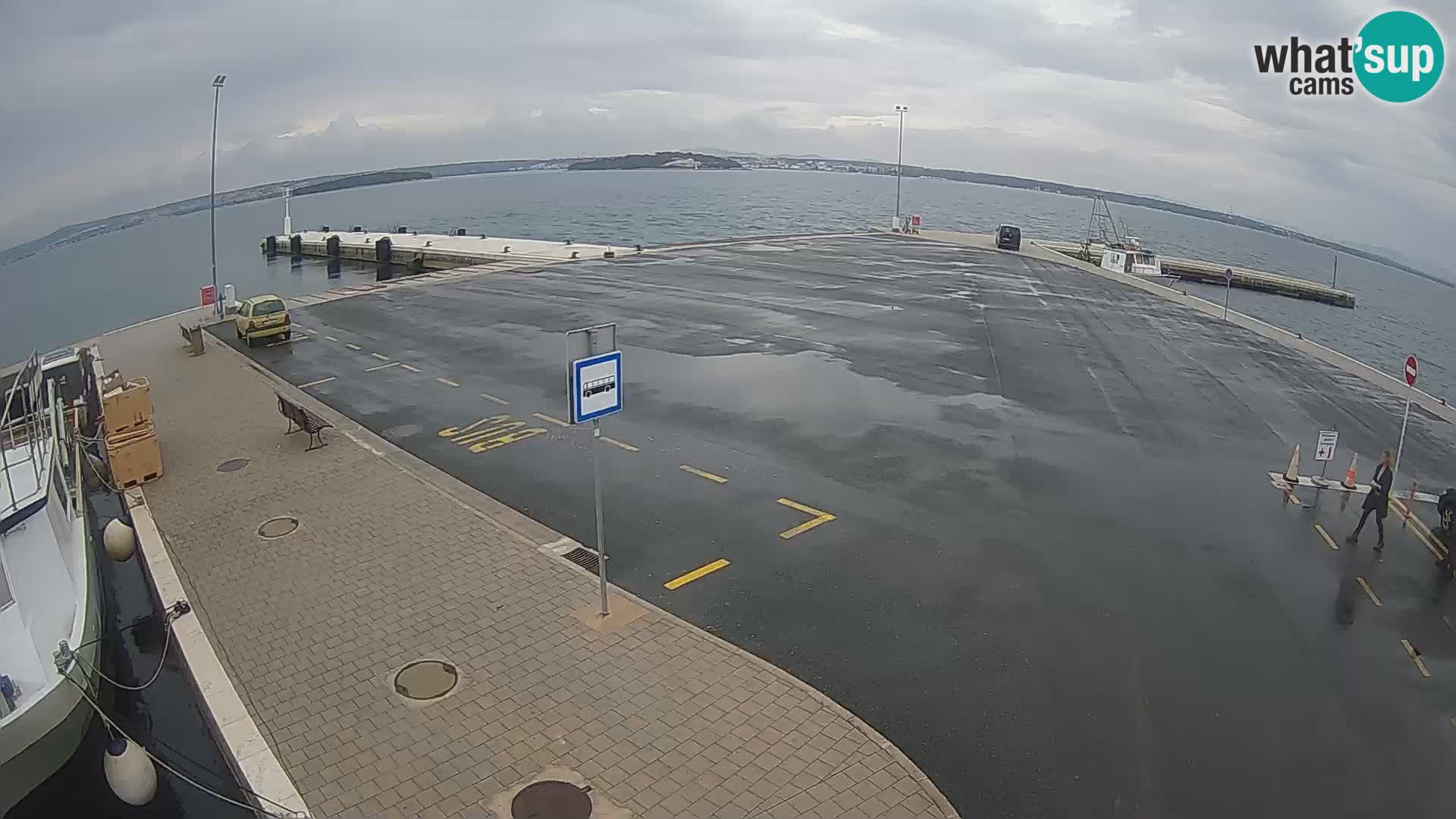 Tkon Live cam – ferry – Dalmatia – Croatia