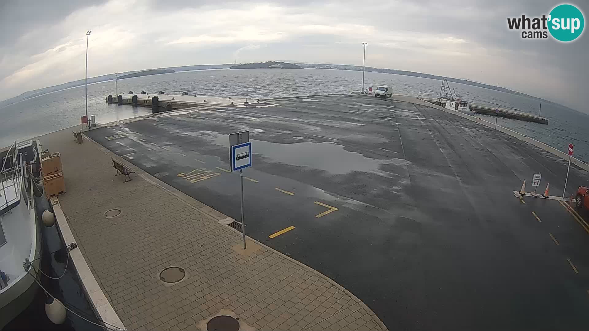 Tkon camera en vivo – Transportar – Dalmacia – Croacia