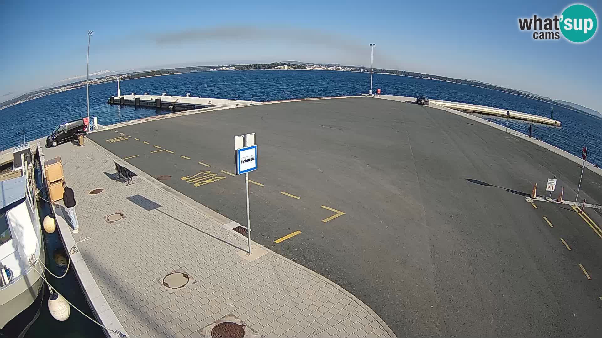 Tkon Live cam – traghetto – Dalmazia – Croazia