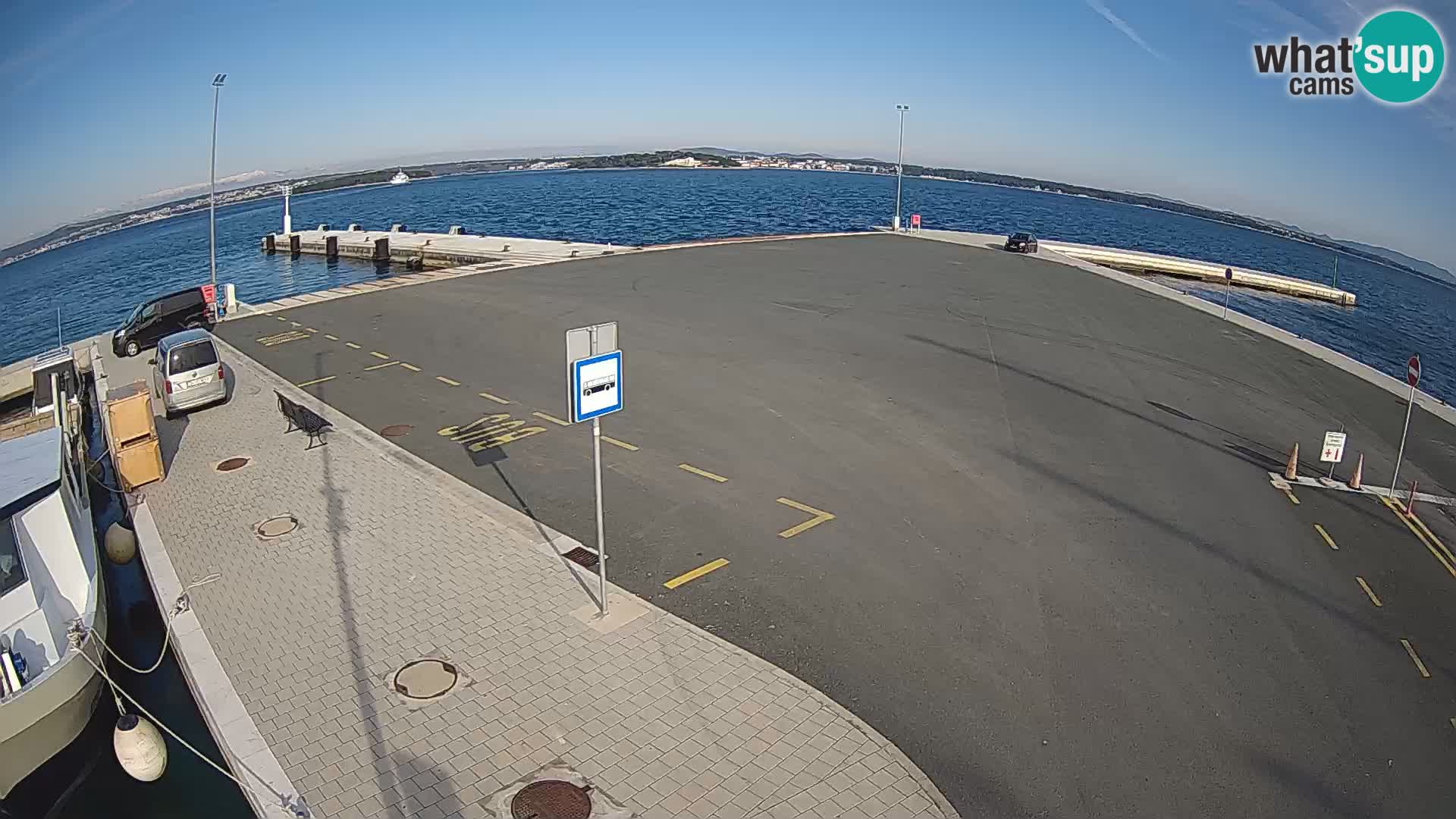 Tkon Live cam – traghetto – Dalmazia – Croazia