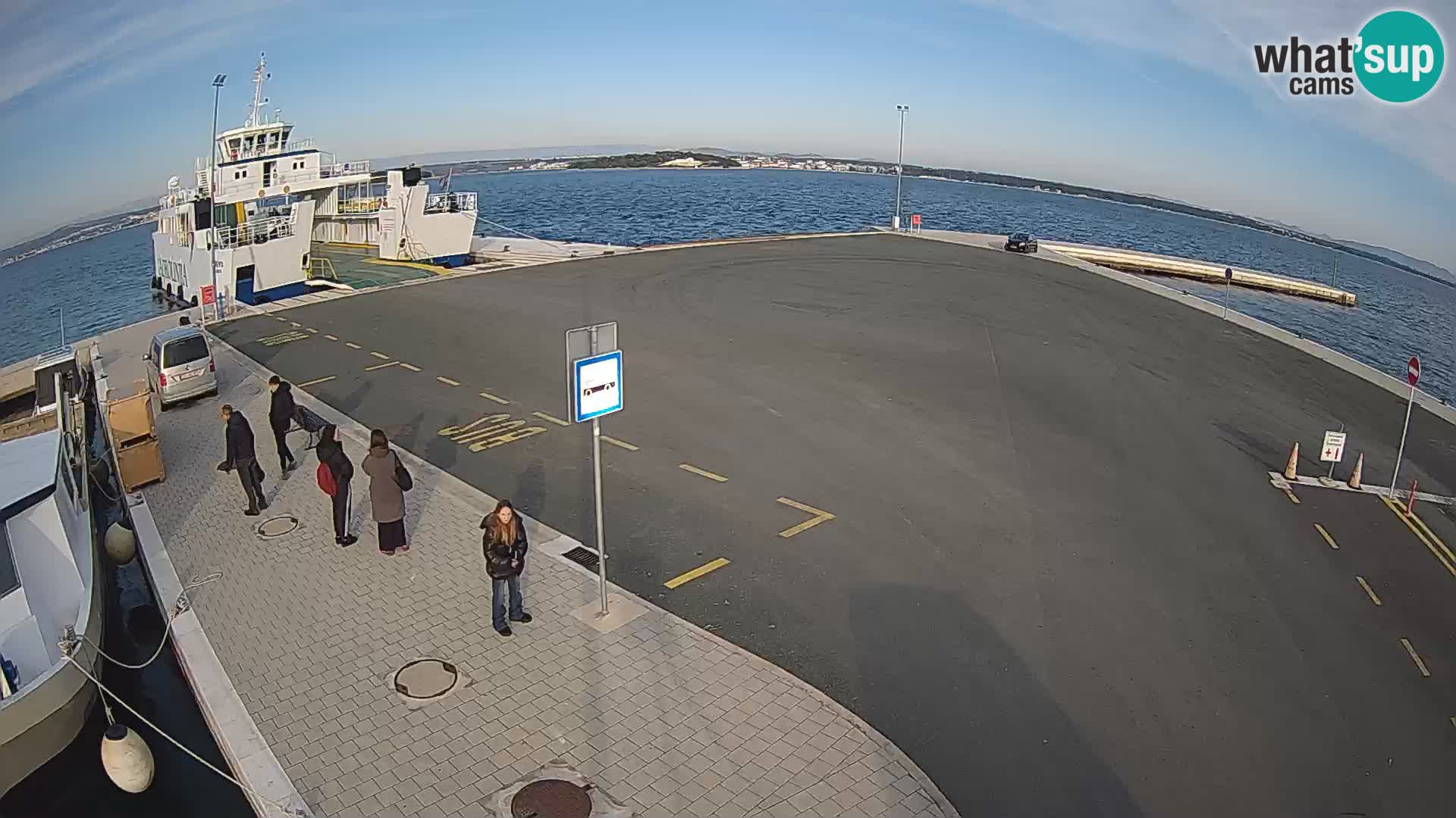 Tkon Live cam – traghetto – Dalmazia – Croazia