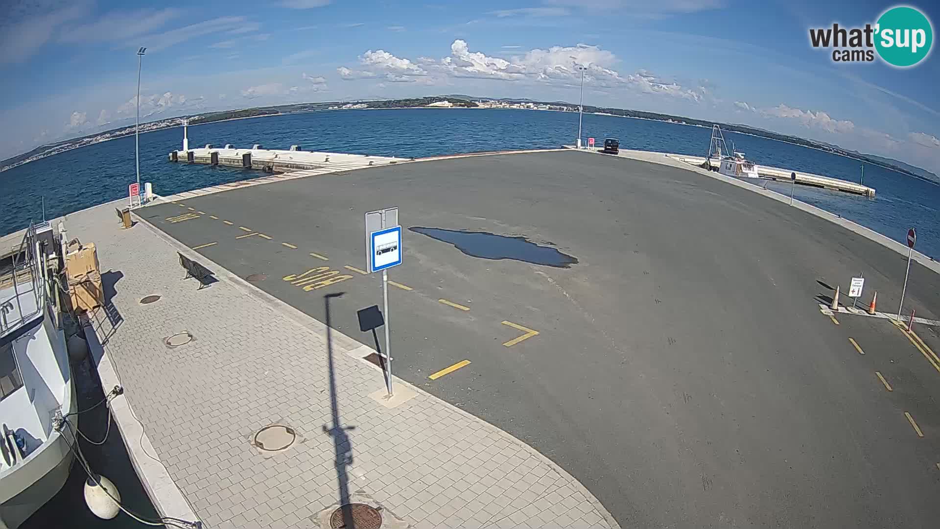 Tkon Live cam – ferry – Dalmatia – Croatia