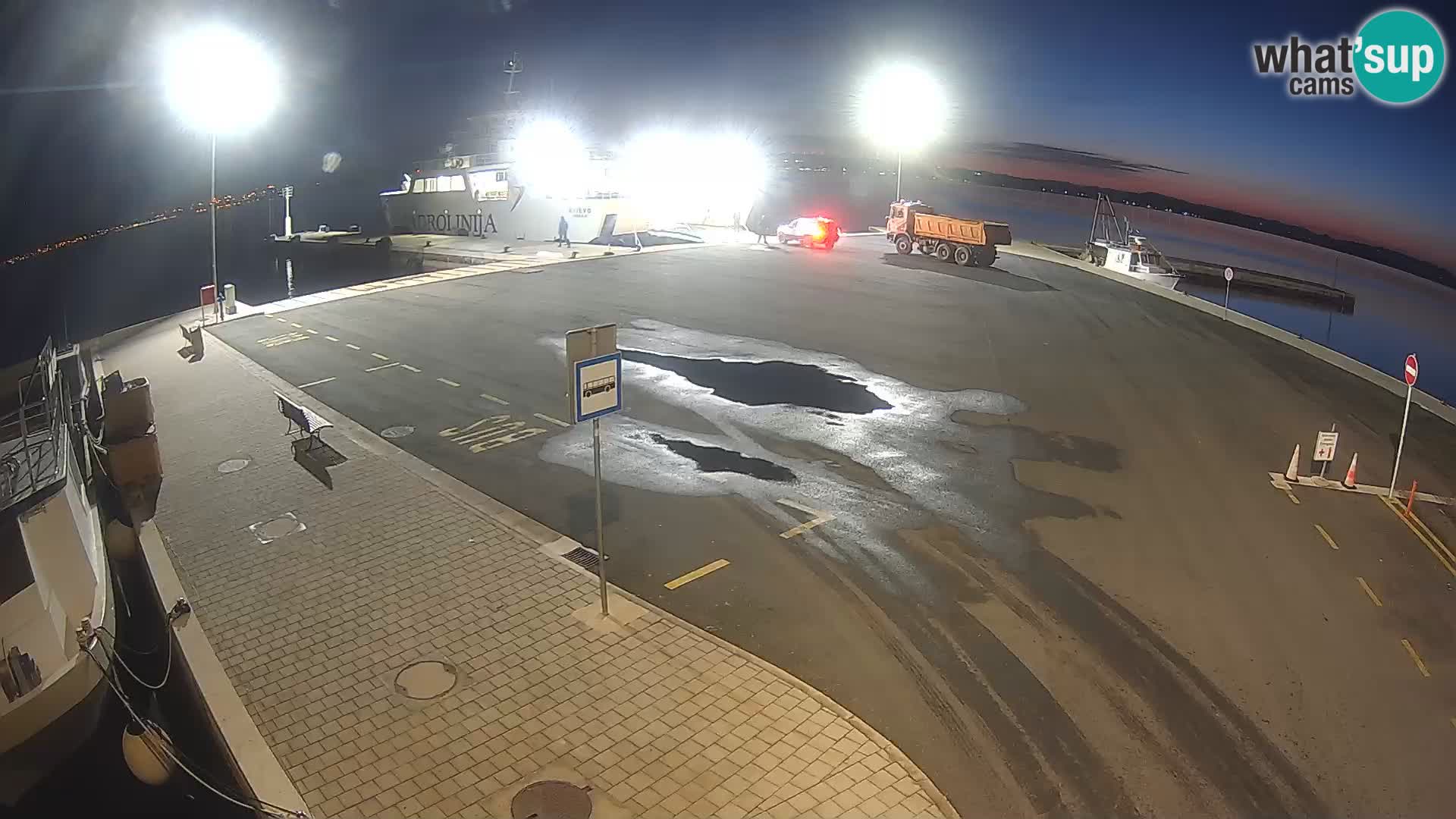 Tkon camera en vivo – Transportar – Dalmacia – Croacia