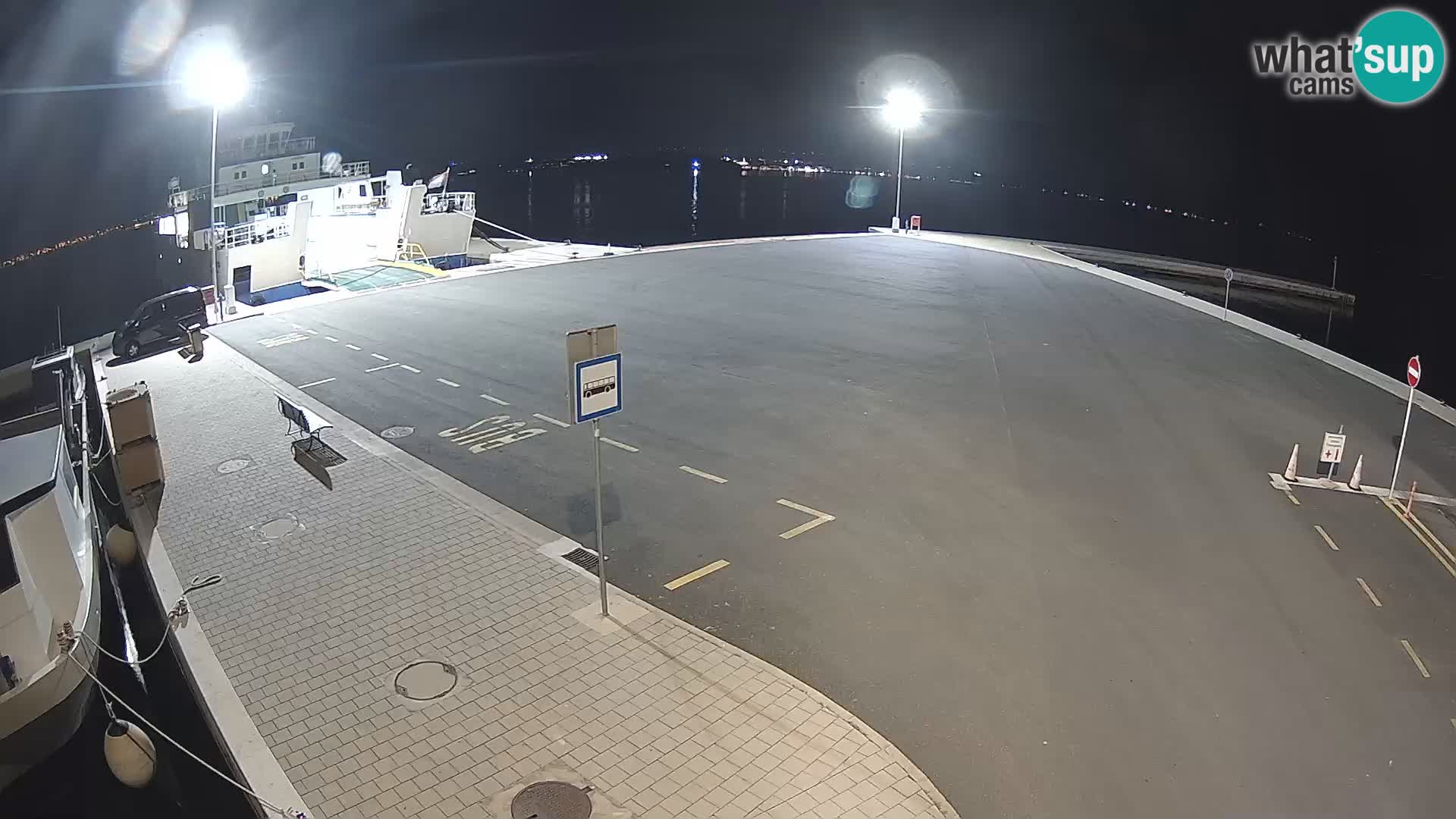 Tkon Live cam – ferry – Dalmatia – Croatia