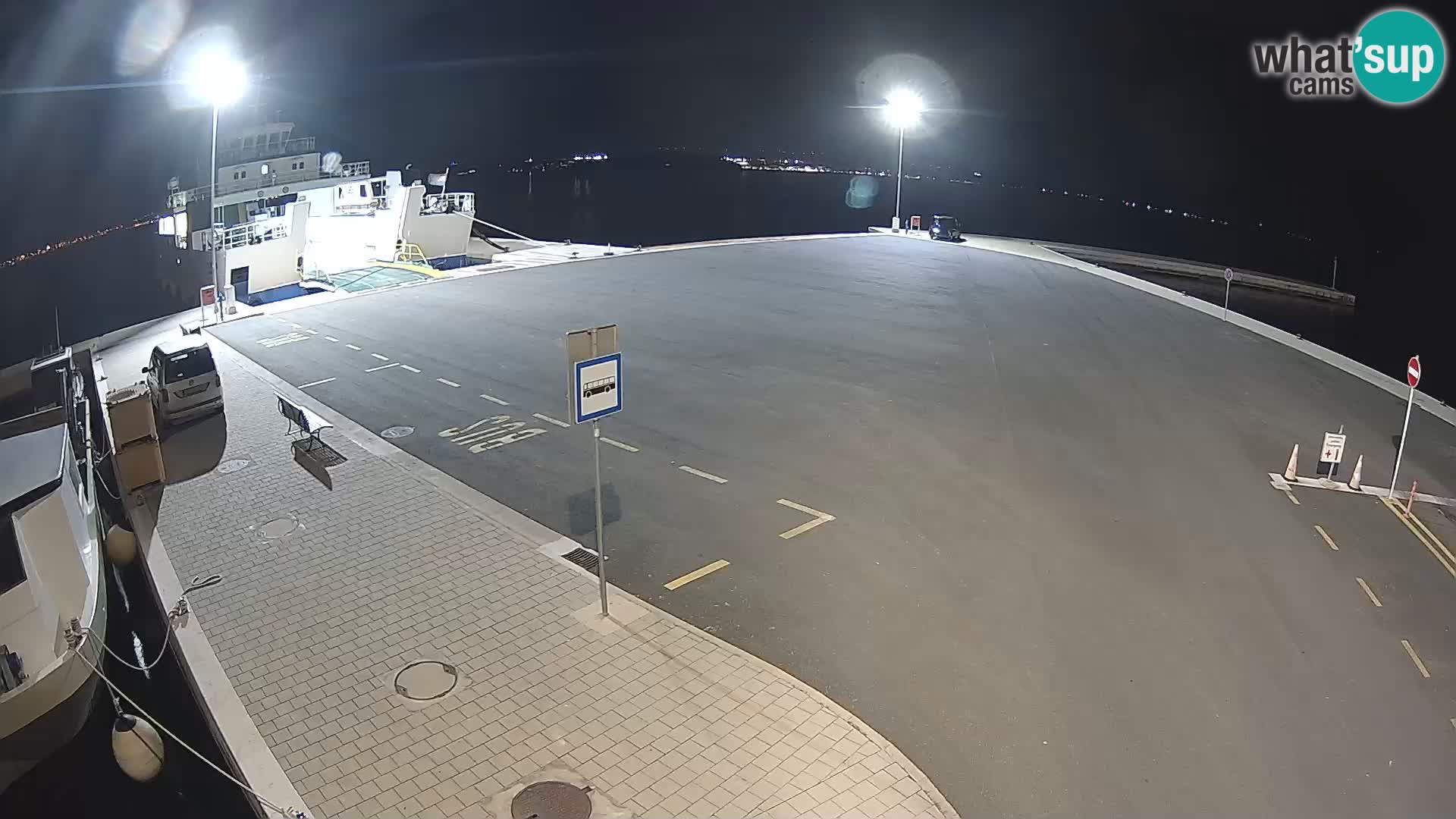 Tkon Live cam – ferry – Dalmatia – Croatia