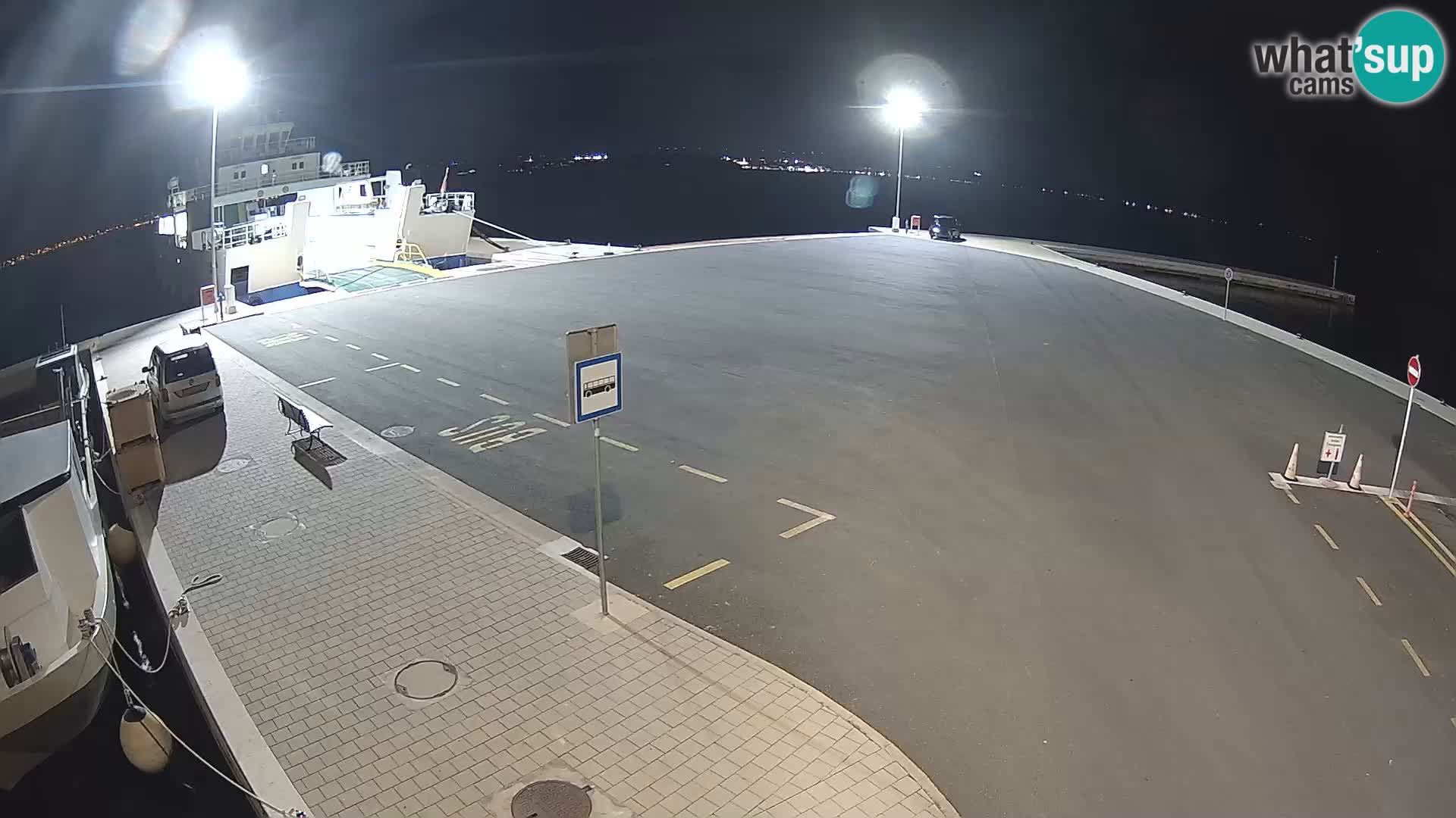 Tkon Live cam – ferry – Dalmatia – Croatia