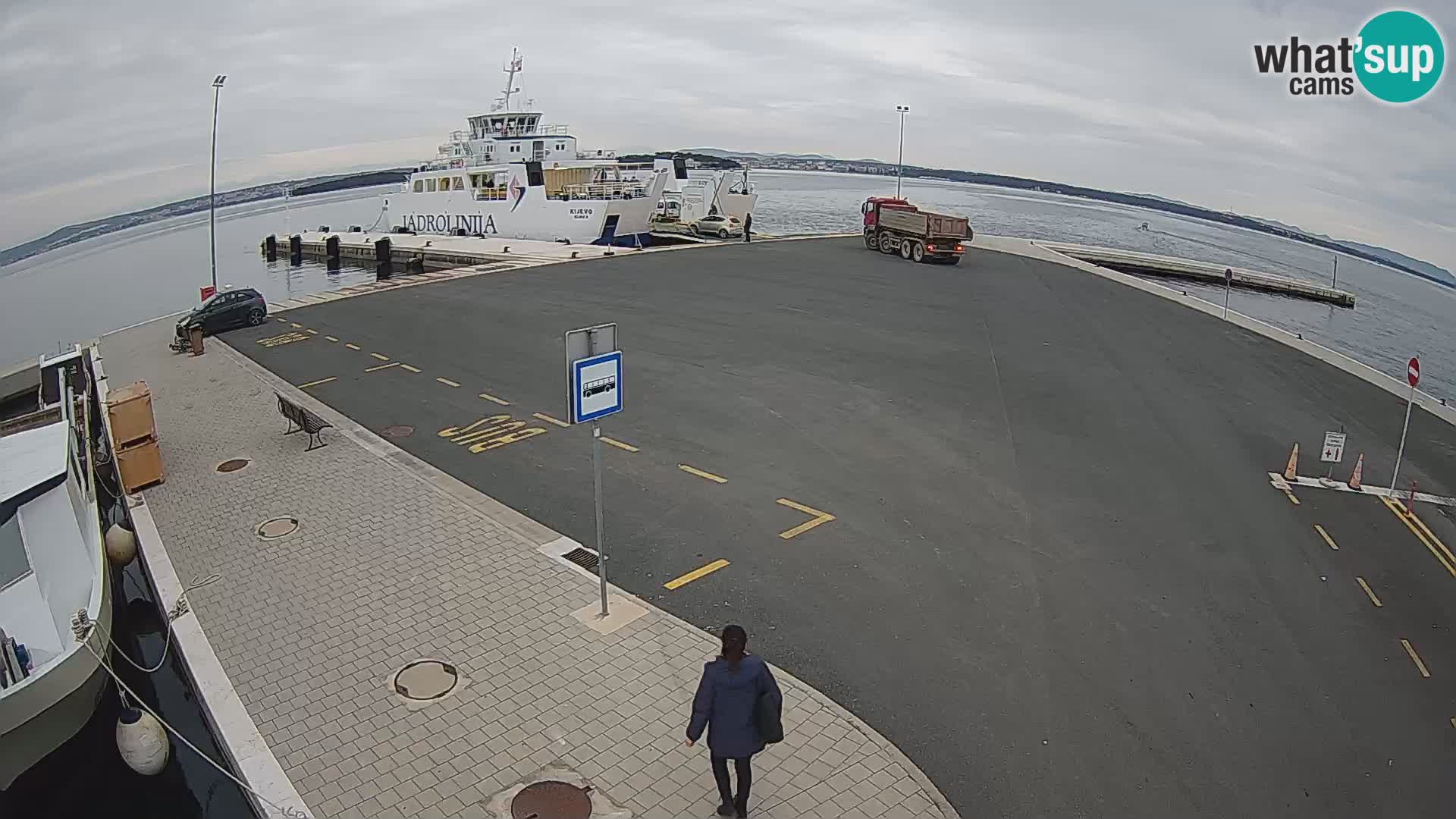 Tkon Live cam – Fähre – Dalmatien – Kroatien