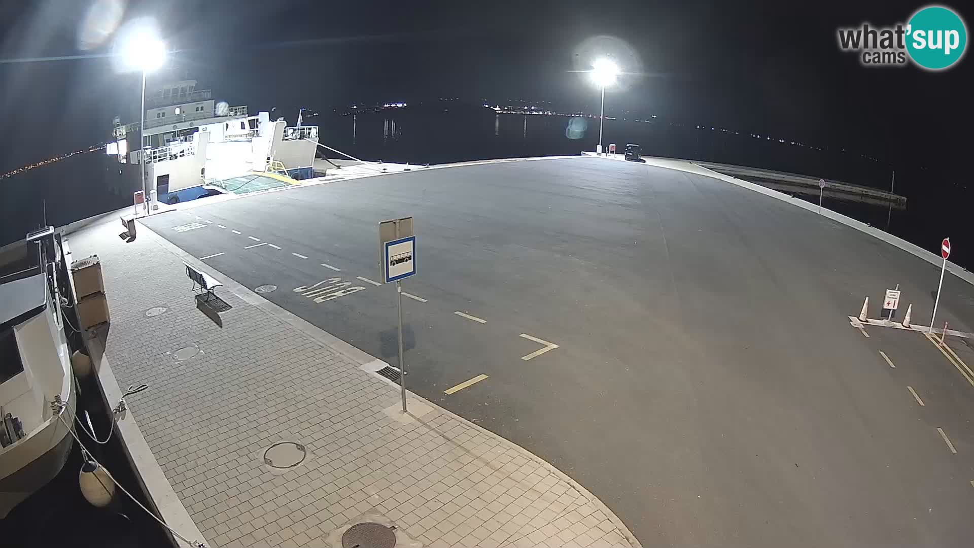 Tkon Live cam – Fähre – Dalmatien – Kroatien