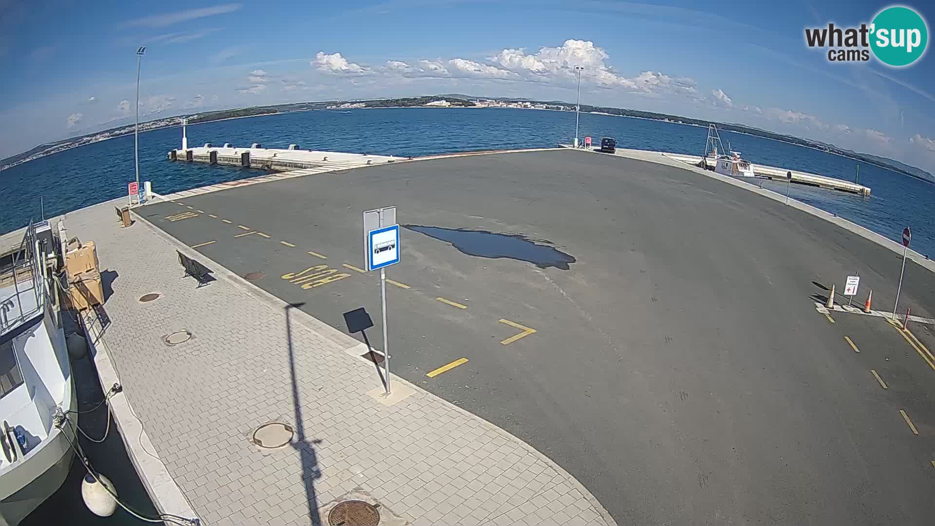 Tkon Live cam – ferry – Dalmatia – Croatia